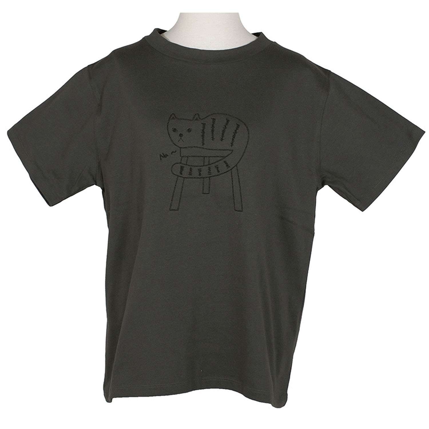 【4月中旬頃入荷予定】Northern Truck 猫刺繍入りTシャツ - 画像2