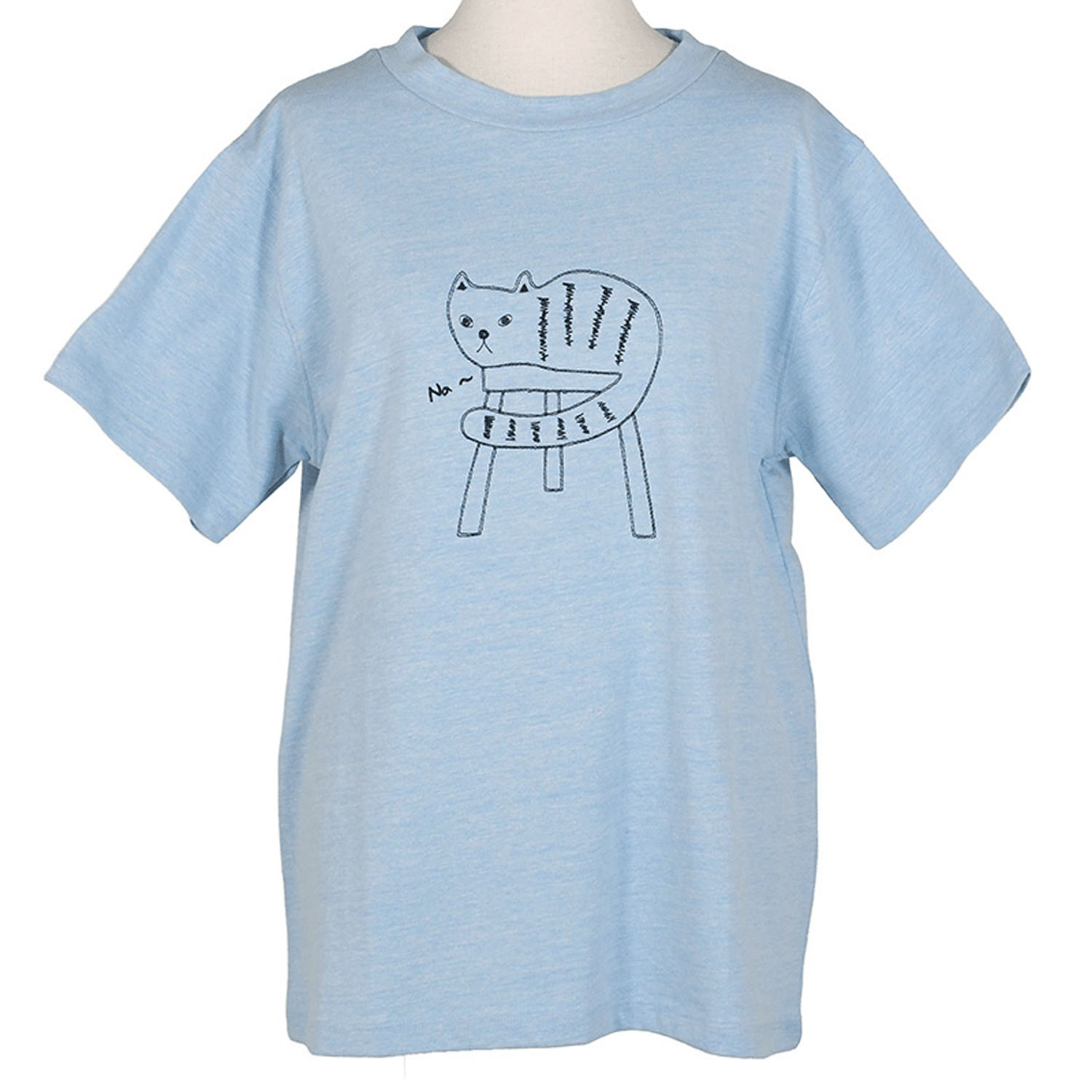 Northern Truck 猫刺繍入りTシャツ