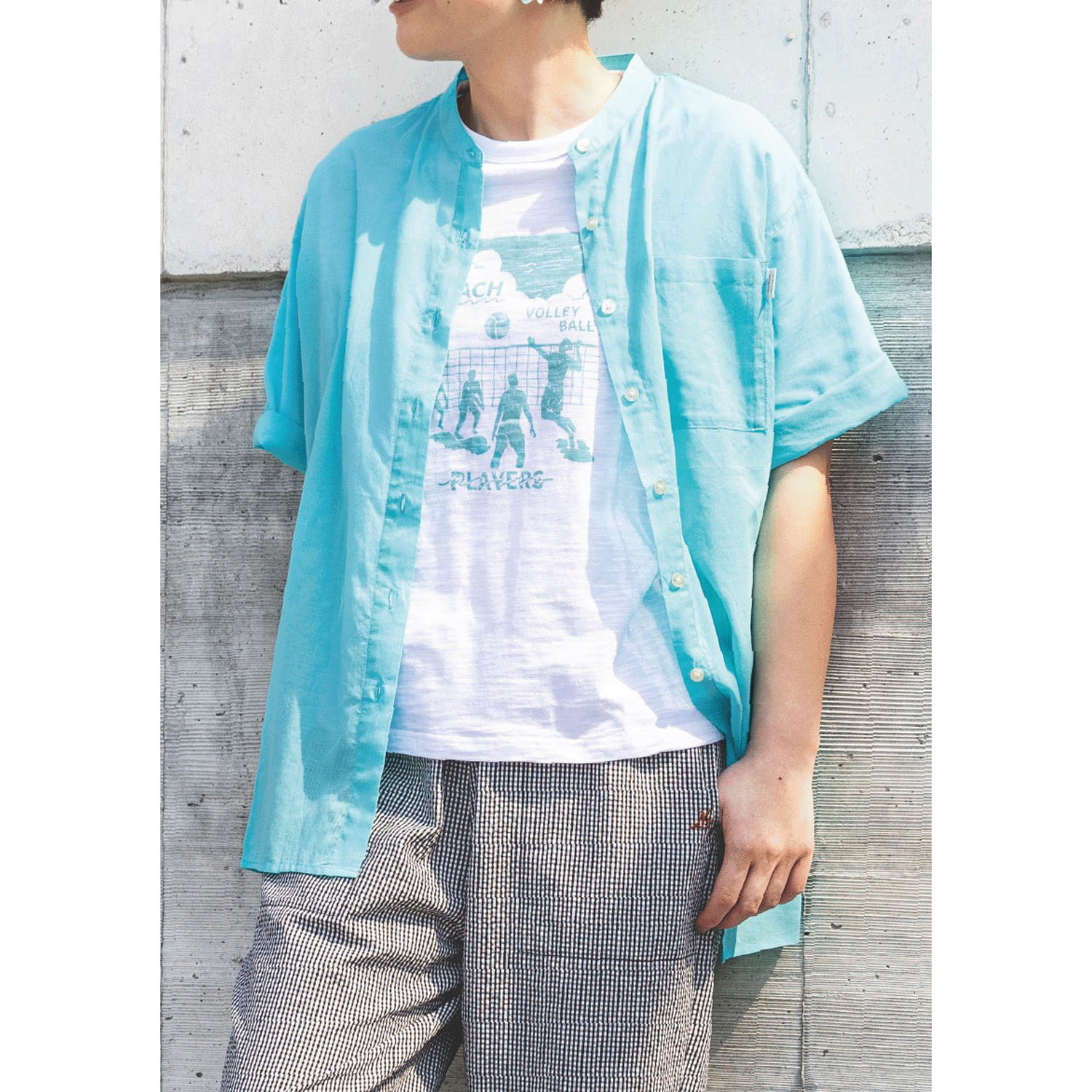 Northern Truck ビーチバレーボールプリントTシャツ - 画像1