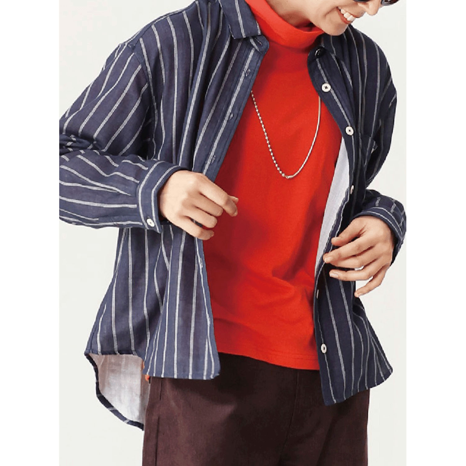 Northern Truck ワークポケットストライプシャツ - 画像15