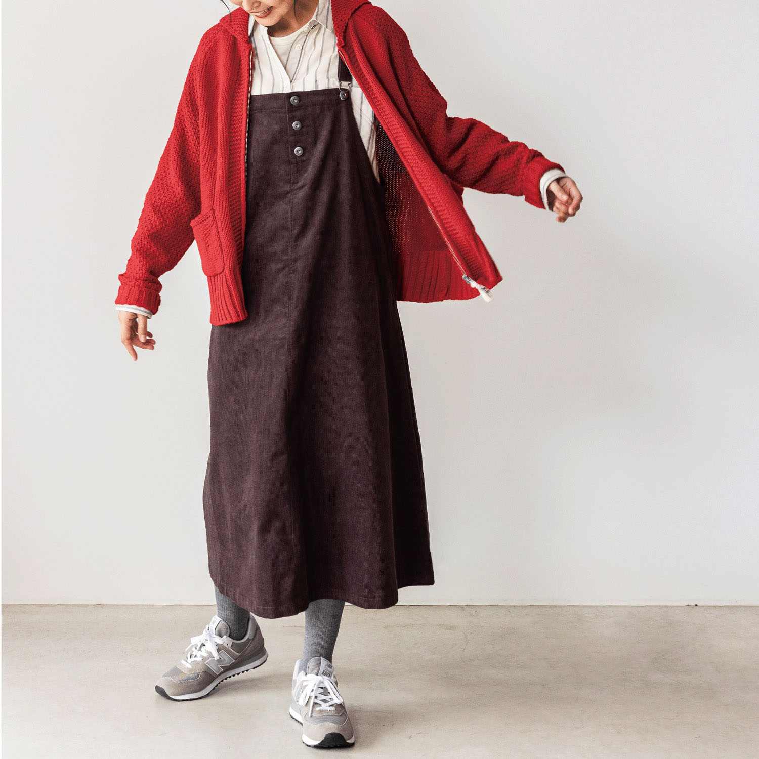 Northern Truck ワークジャンパースカート - 画像14