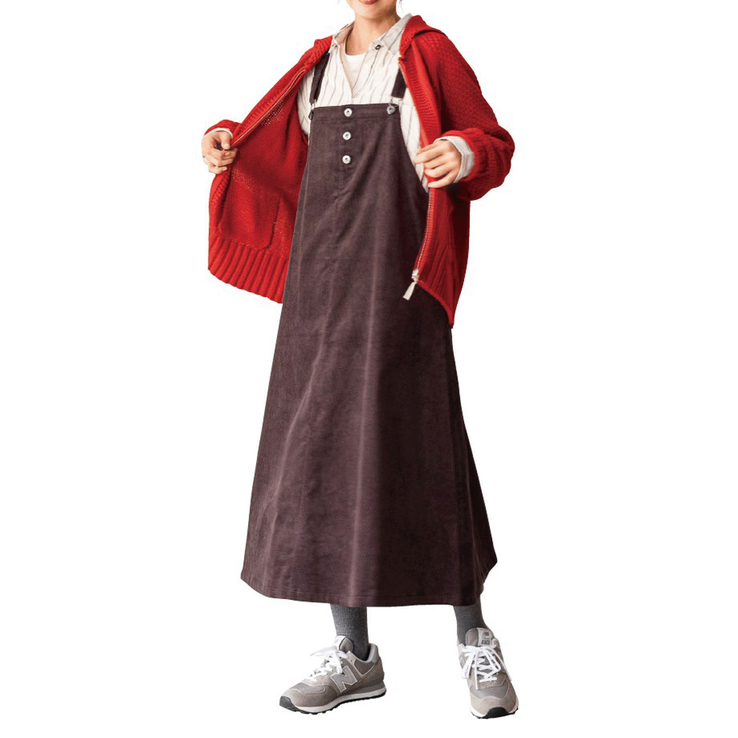 Northern Truck ワークジャンパースカート - 画像15