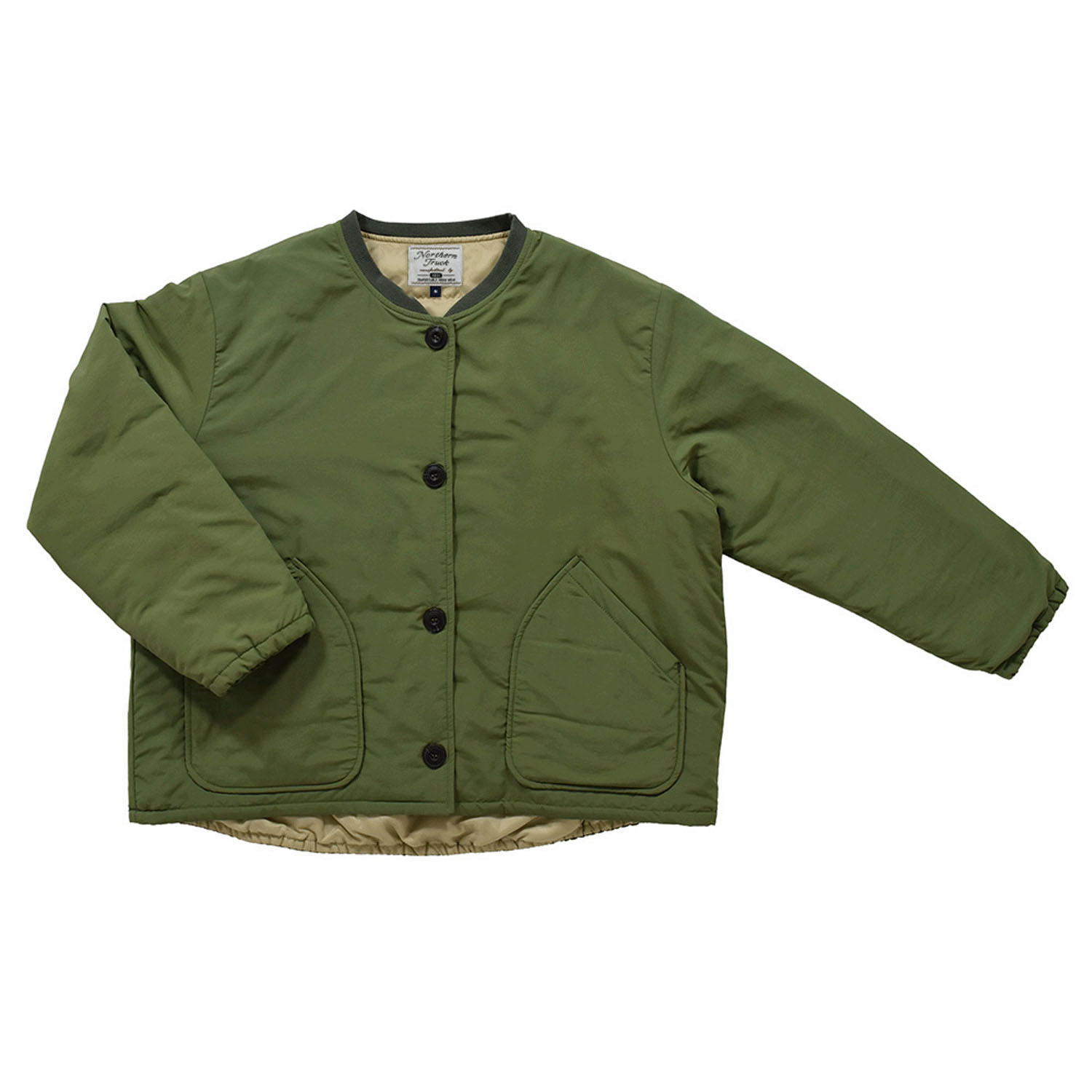 Northern Truck リブカラー中綿入りジャケット - 画像8