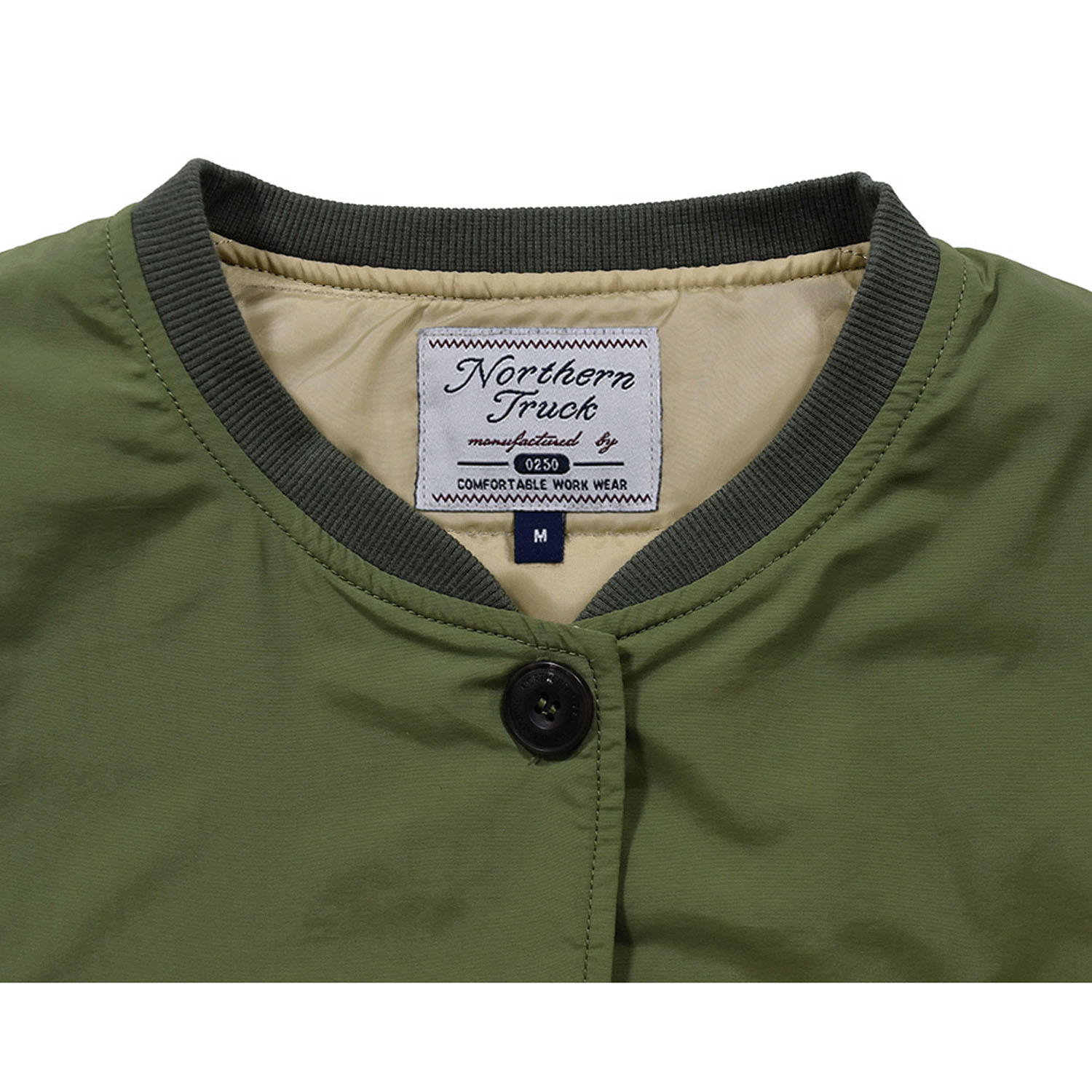 Northern Truck リブカラー中綿入りジャケット - 画像10