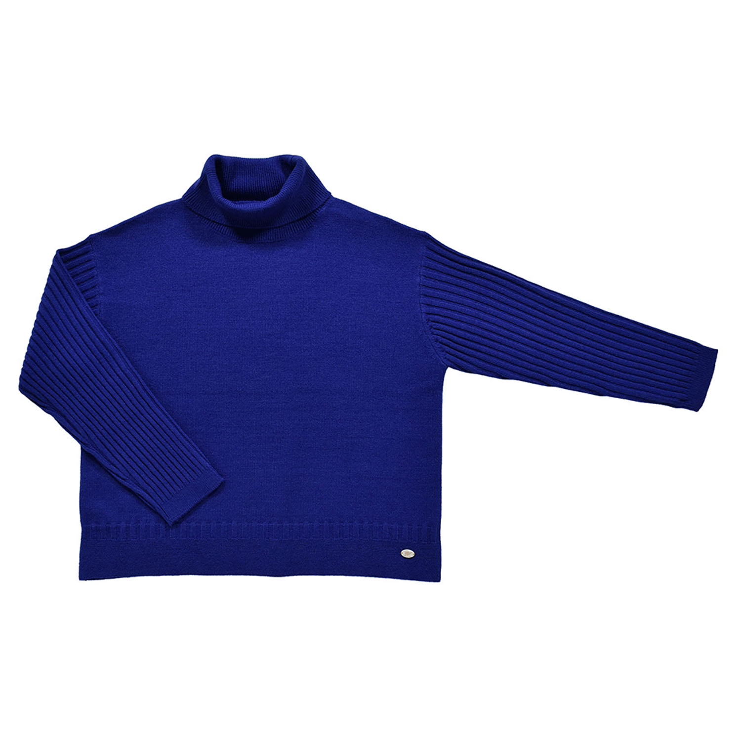 Northern Truck 編地違いスリーブタートルプルオーバー - 画像15