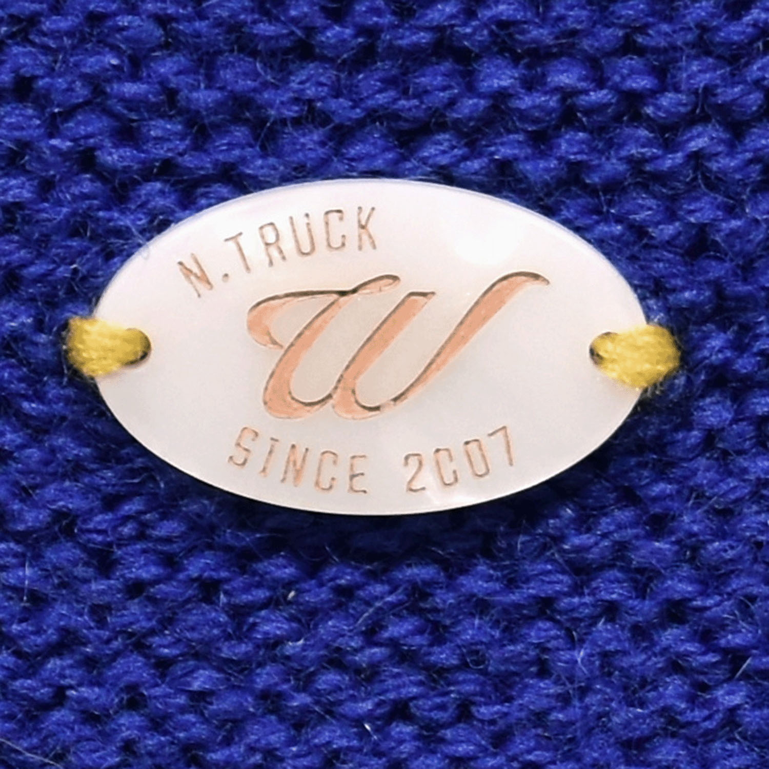 Northern Truck 編地違いスリーブタートルプルオーバー - 画像16