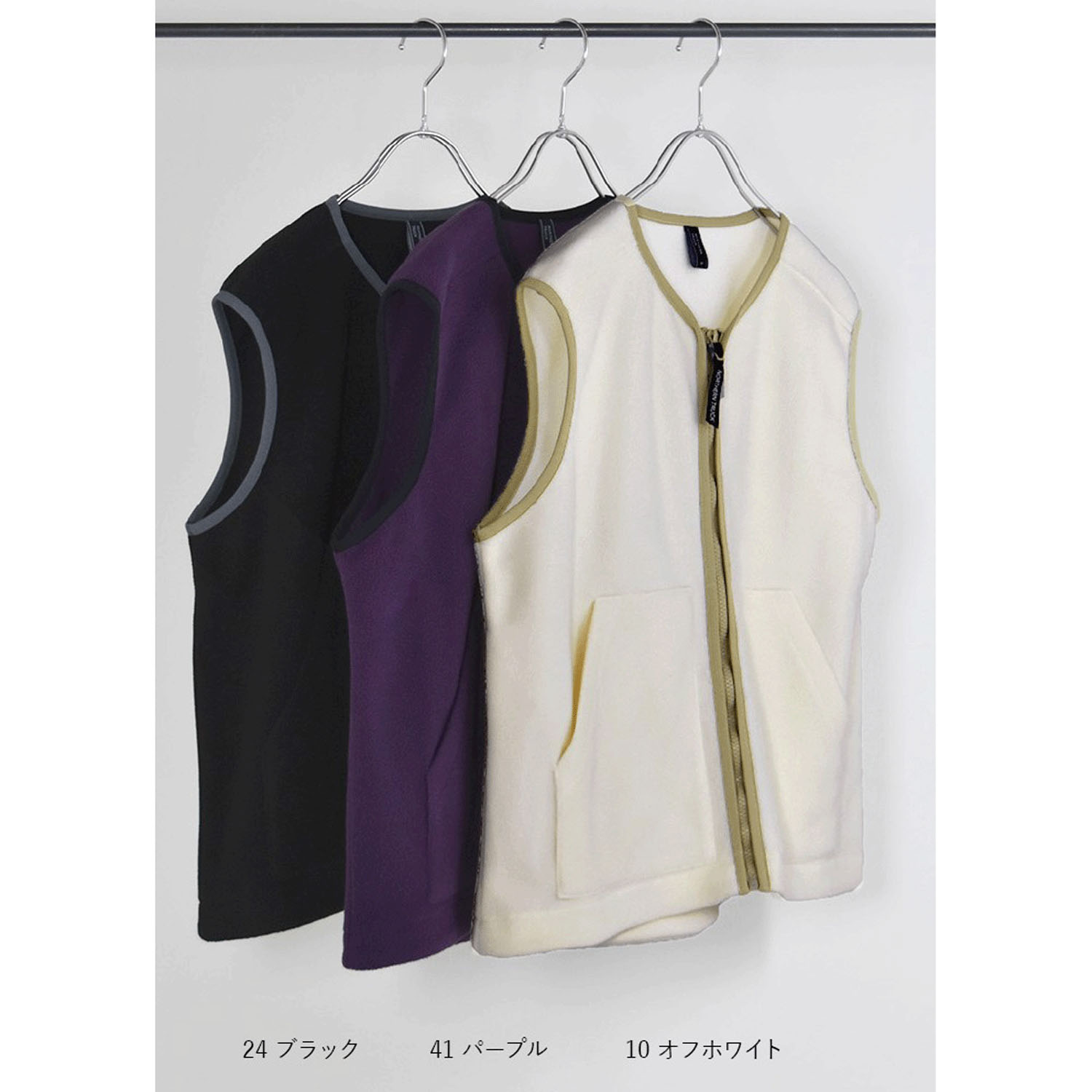 Northern Truck フリースドロップショルダーベスト - 画像2