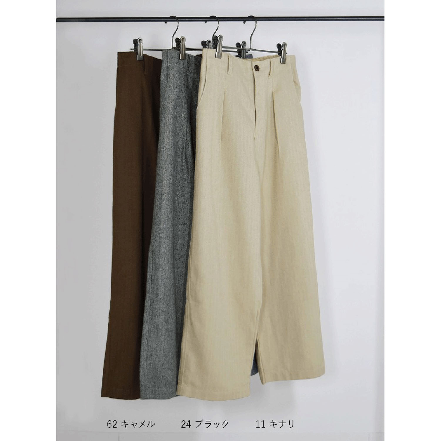 Northern Truck フロントタックストレートパンツ - 画像2