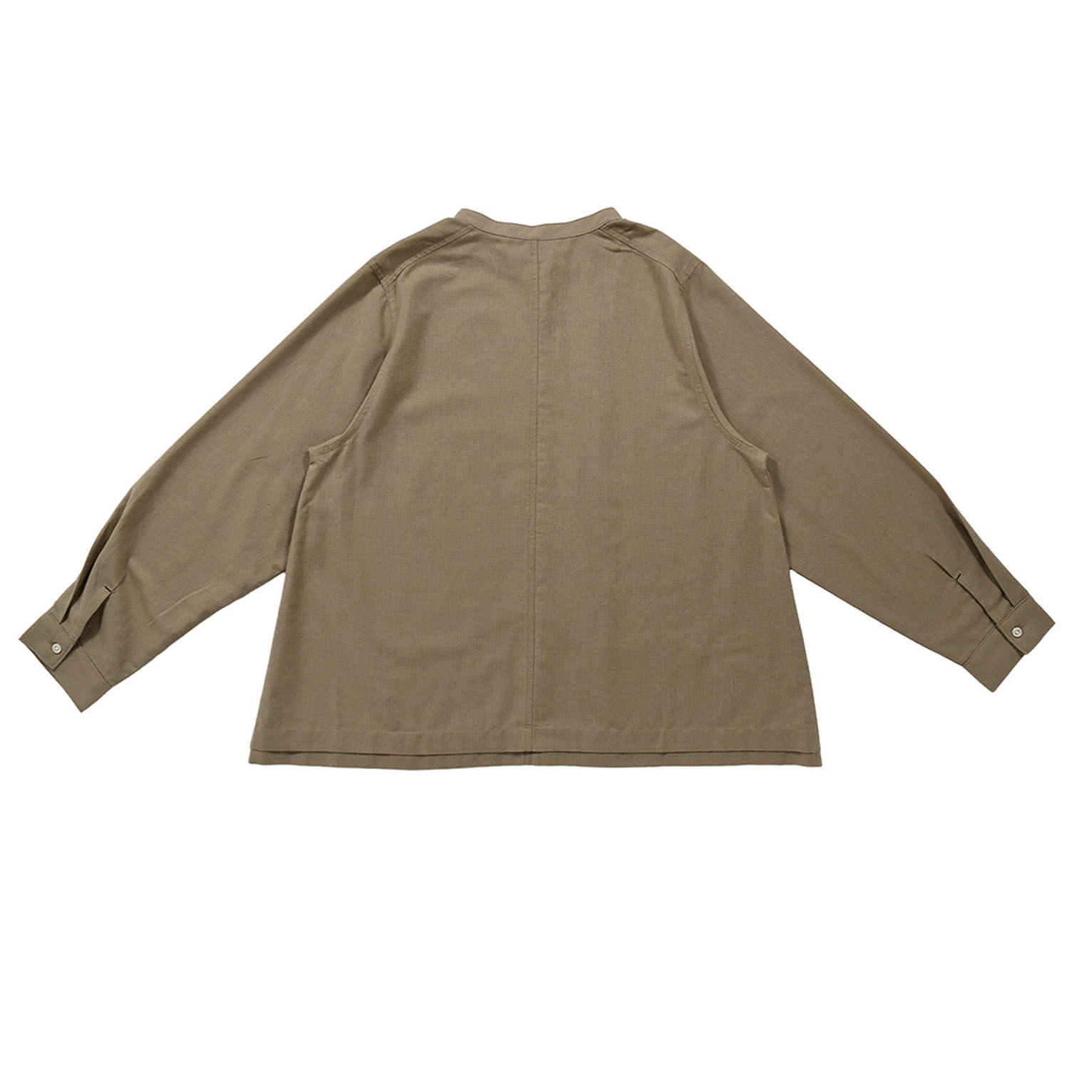 Northern Truck 裾タックバンドカラーブラウス - 画像7