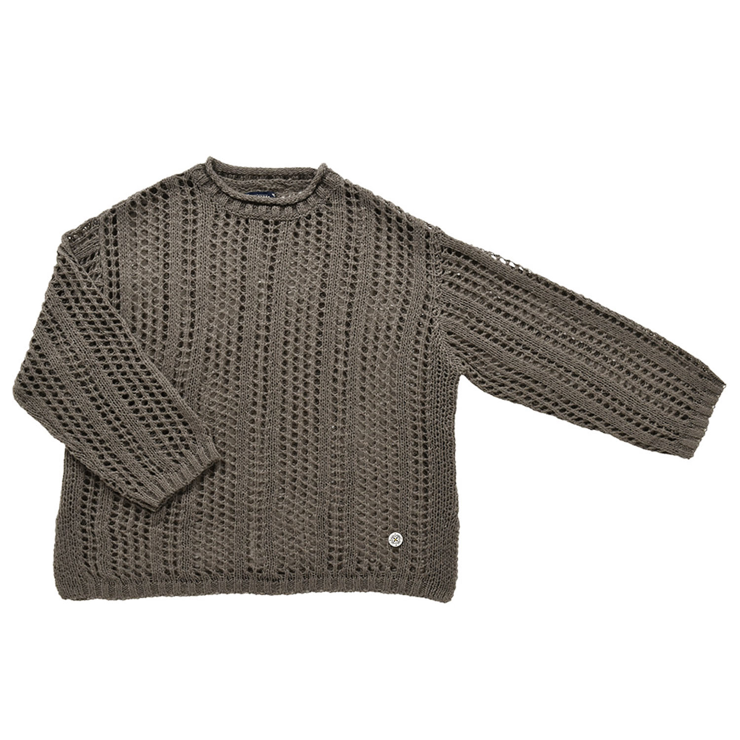 Northern Truck メッシュ編みニットプルオーバー - 画像14