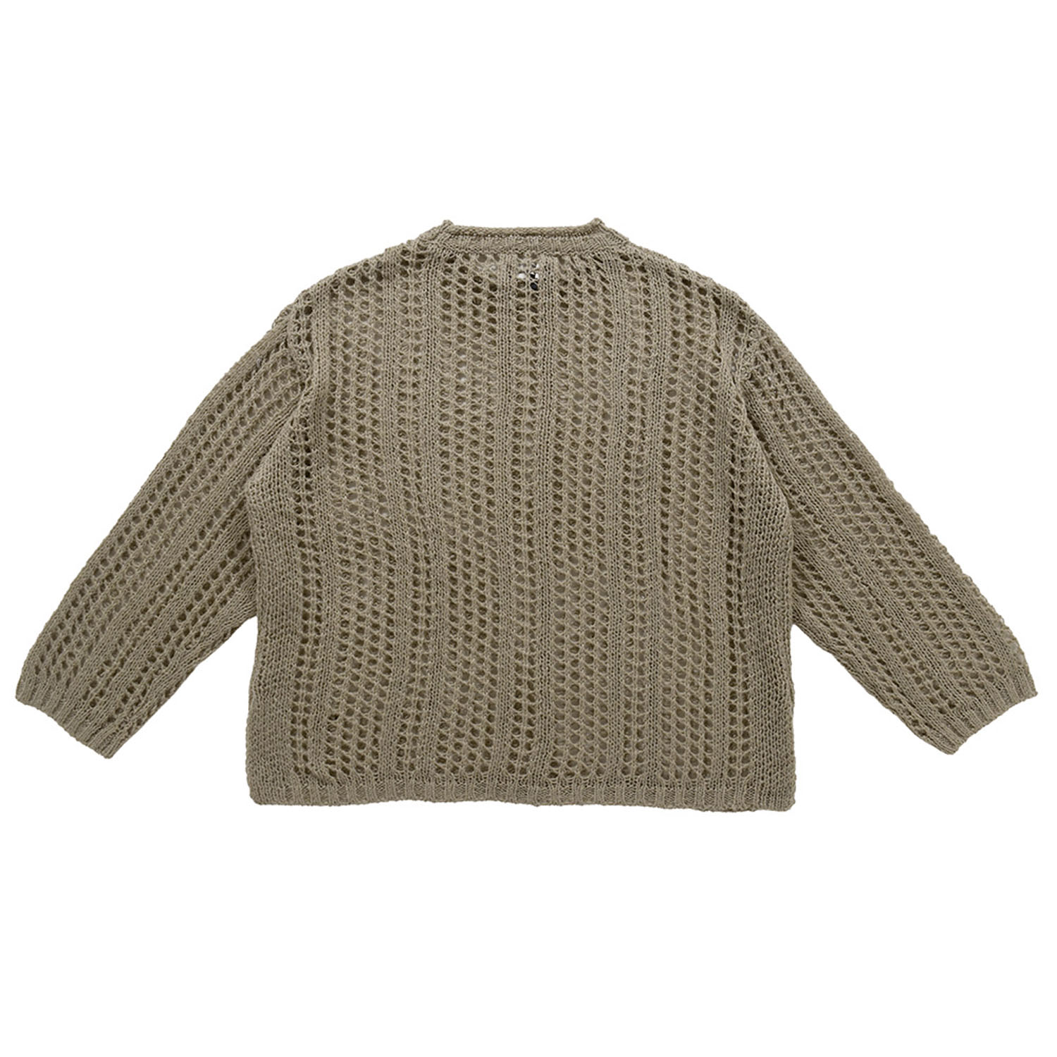 Northern Truck メッシュ編みニットプルオーバー - 画像8