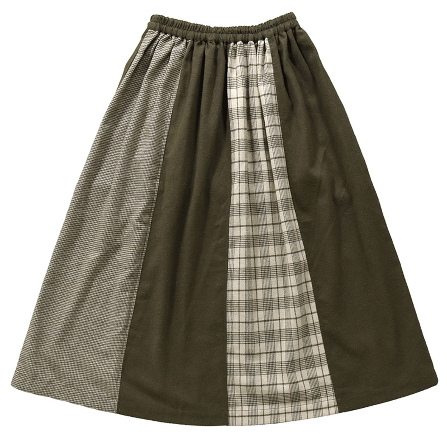 Northern Truck パッチワークスカート - 画像2