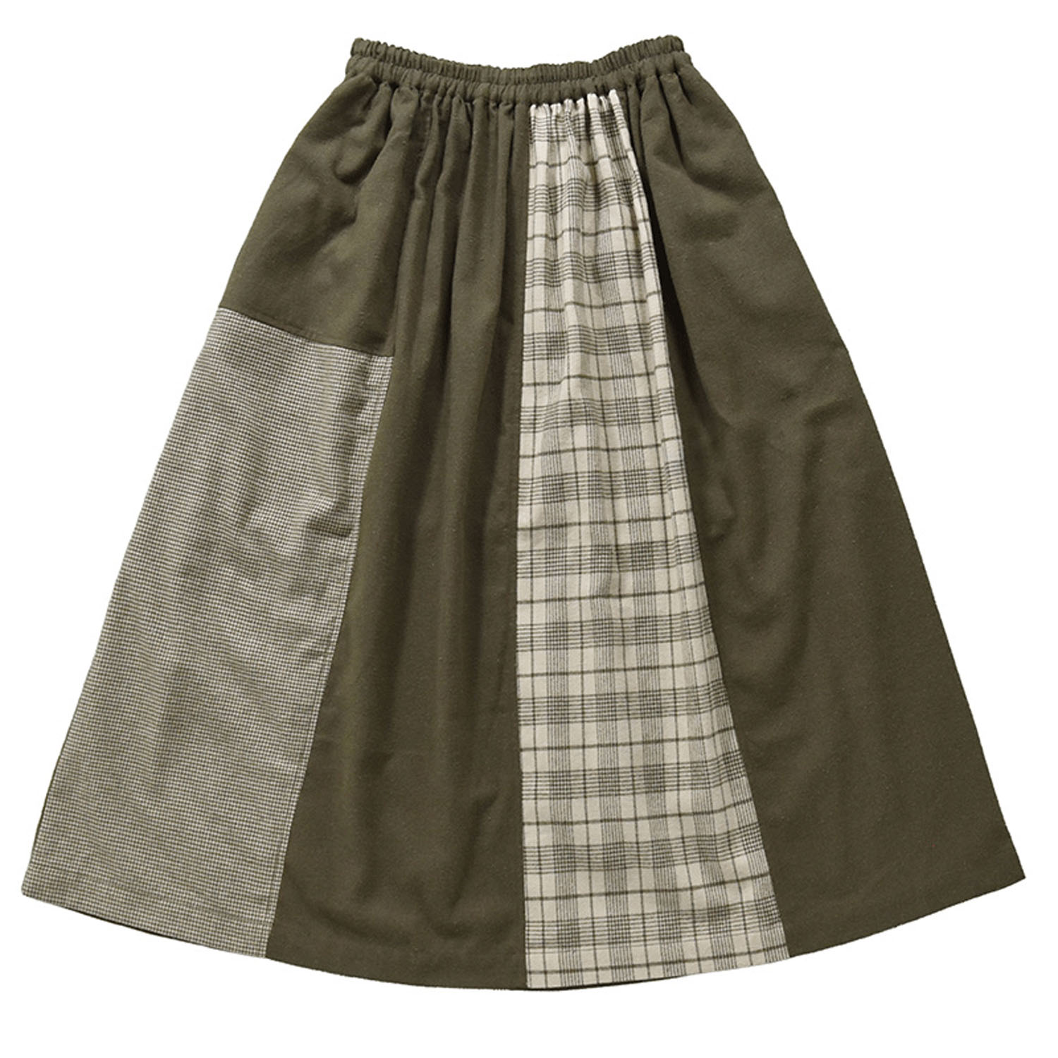 Northern Truck パッチワークスカート - 画像1