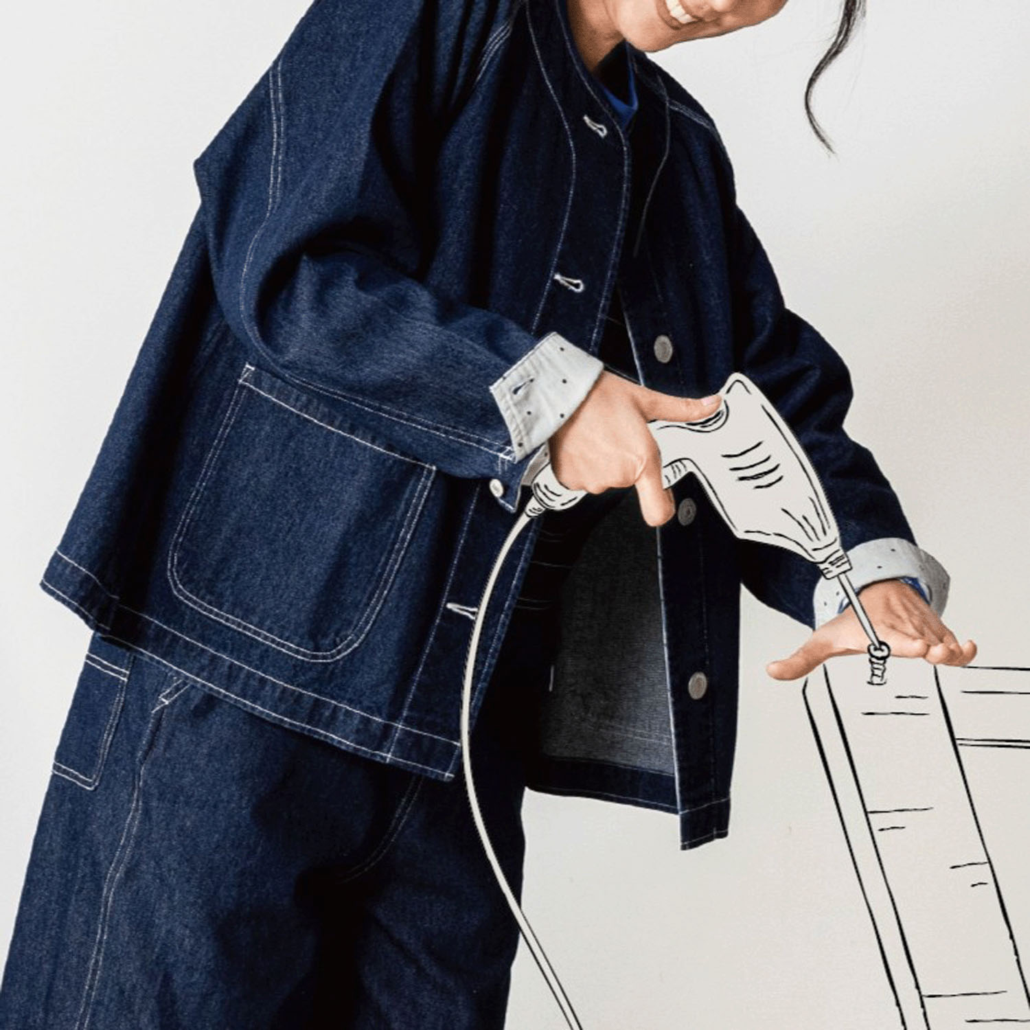 Northern Truck  カバーオール - 画像7