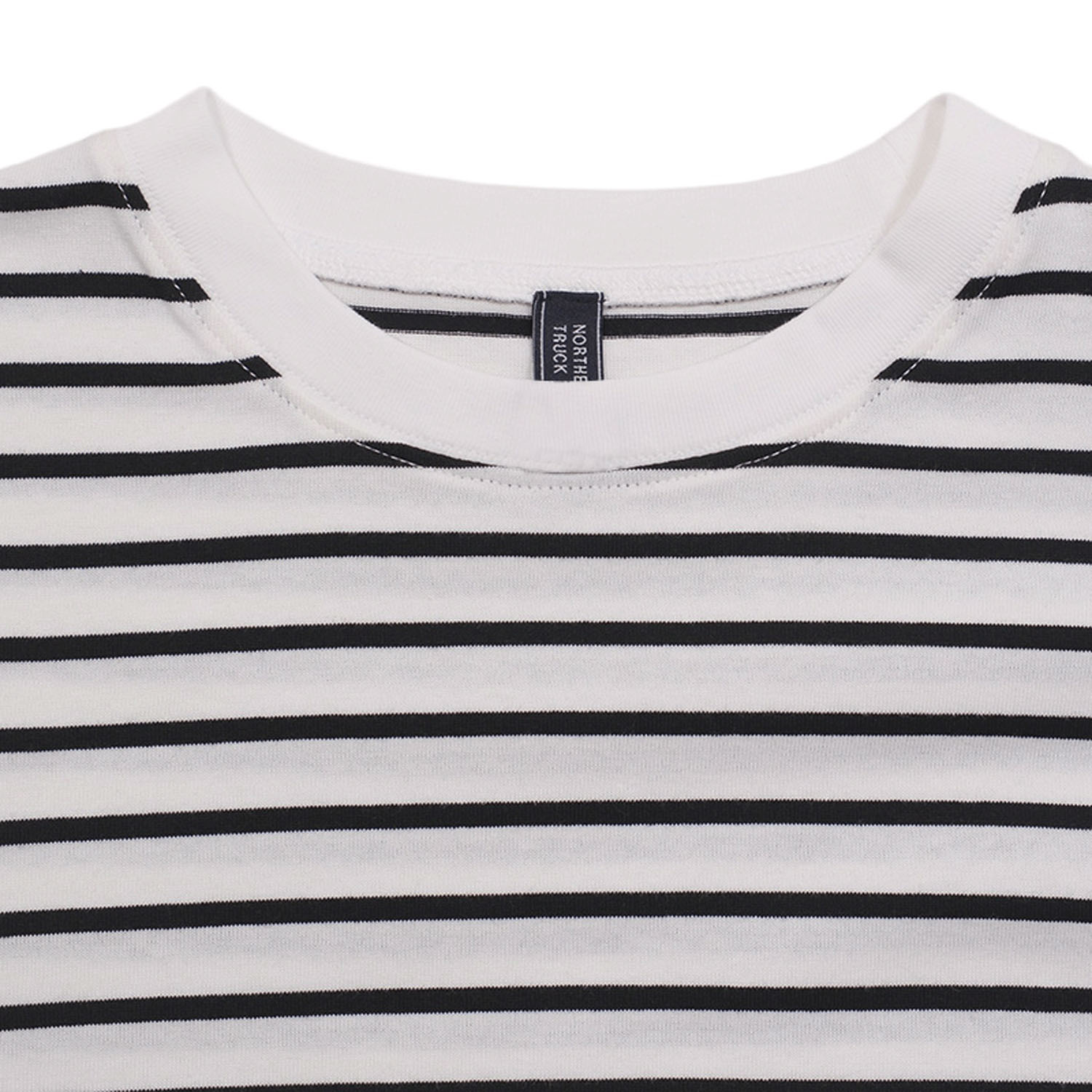 Northern Truck 先染めボーダープルオーバー - 画像6