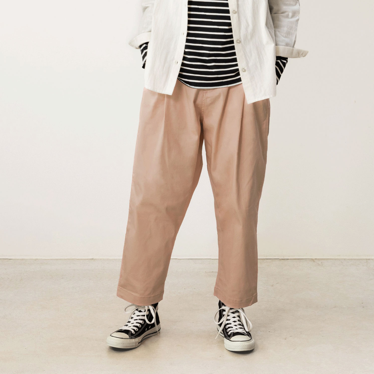 Northern Truck フロントタックテーパードパンツ - 画像6