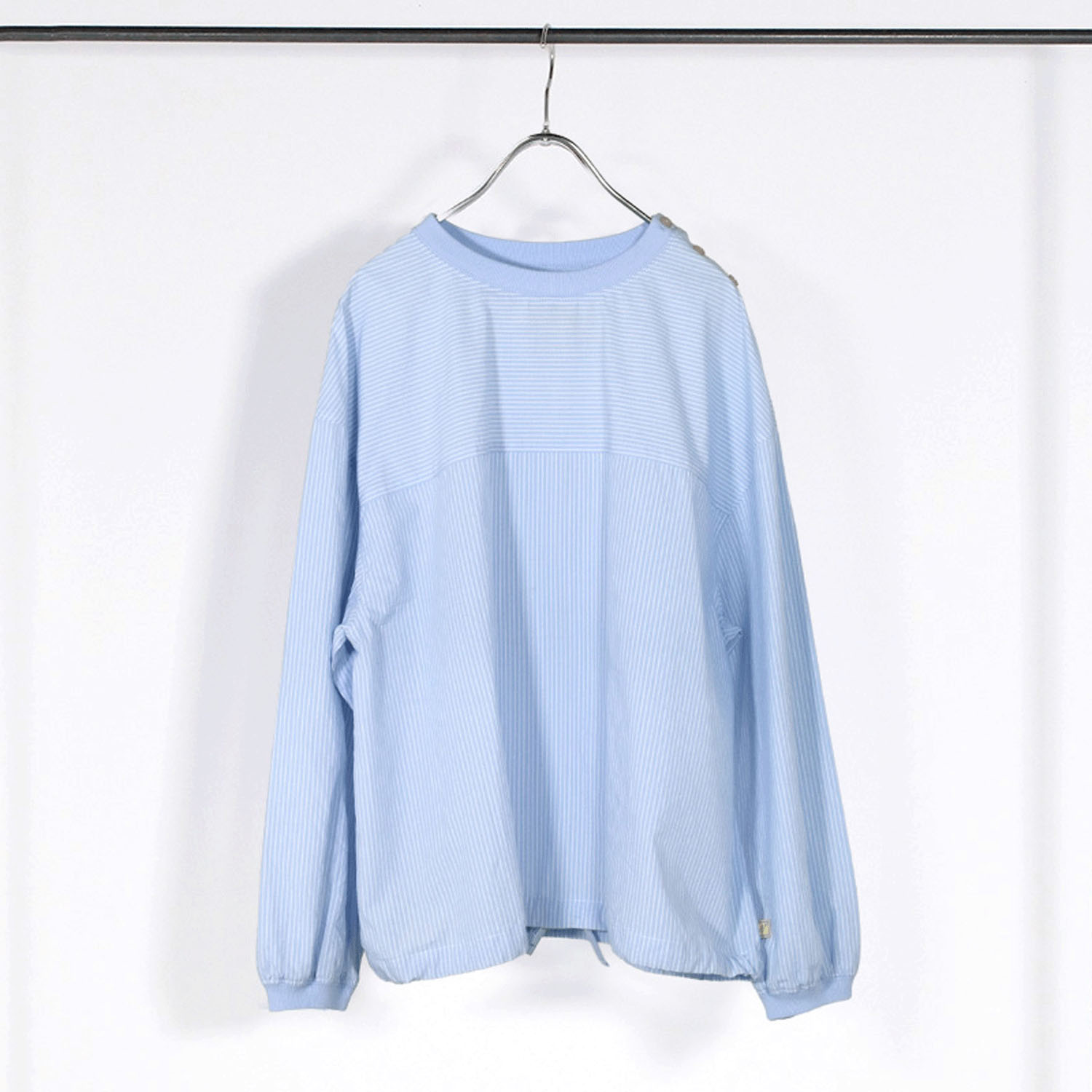 Northern Truck 肩ボタンドローストリングプルオーバー - 画像4