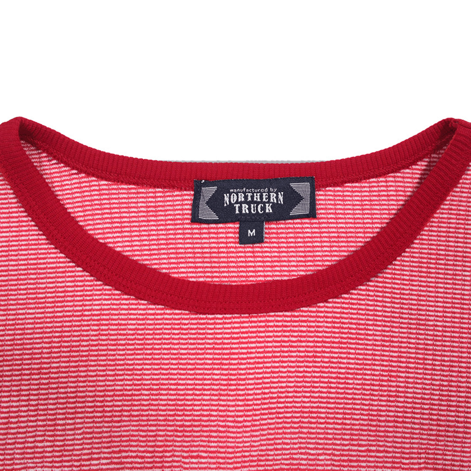 Northern Truck リブ編みクルーネックプルオーバー - 画像9