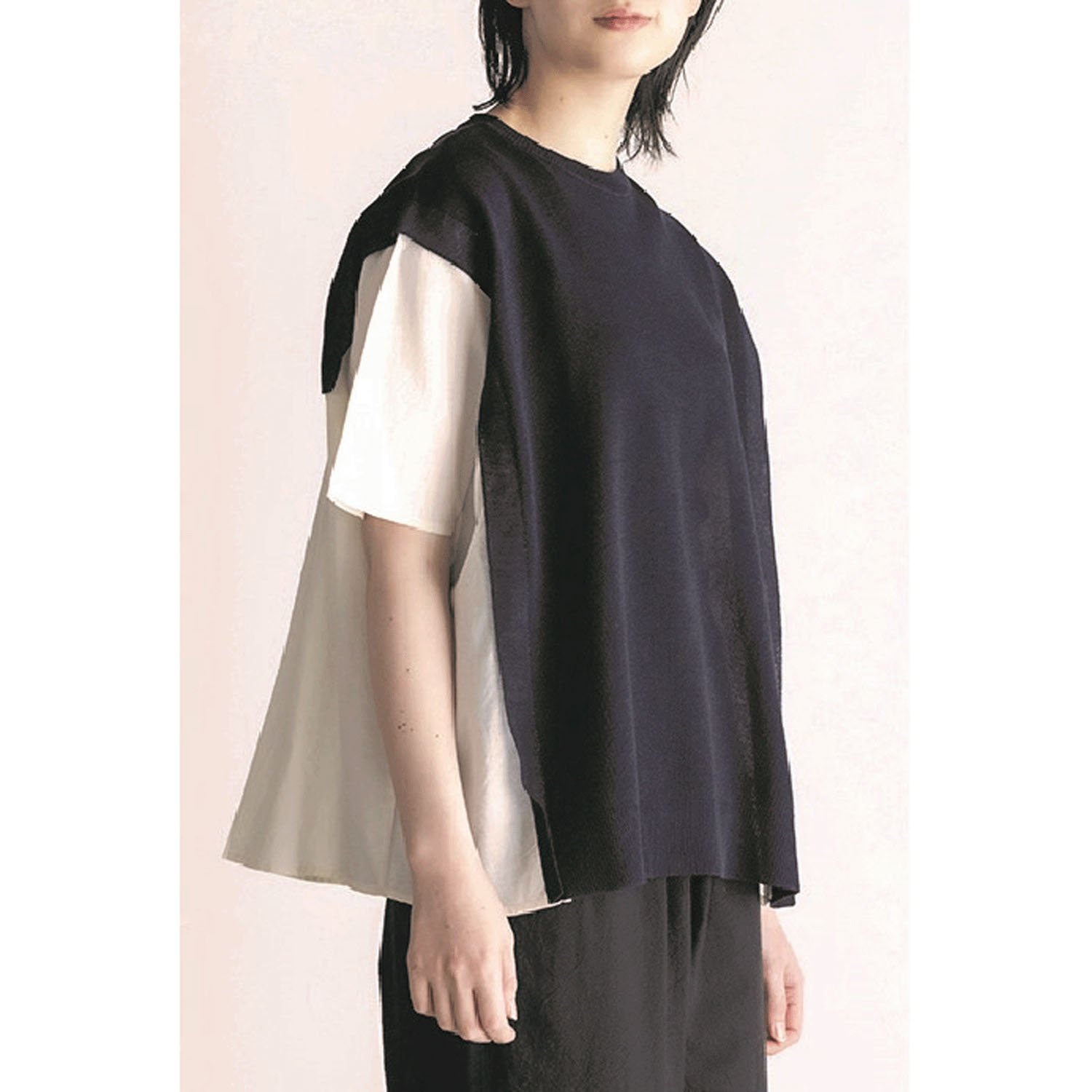 LILASICサイドフハクニットプルオーバー - 画像1