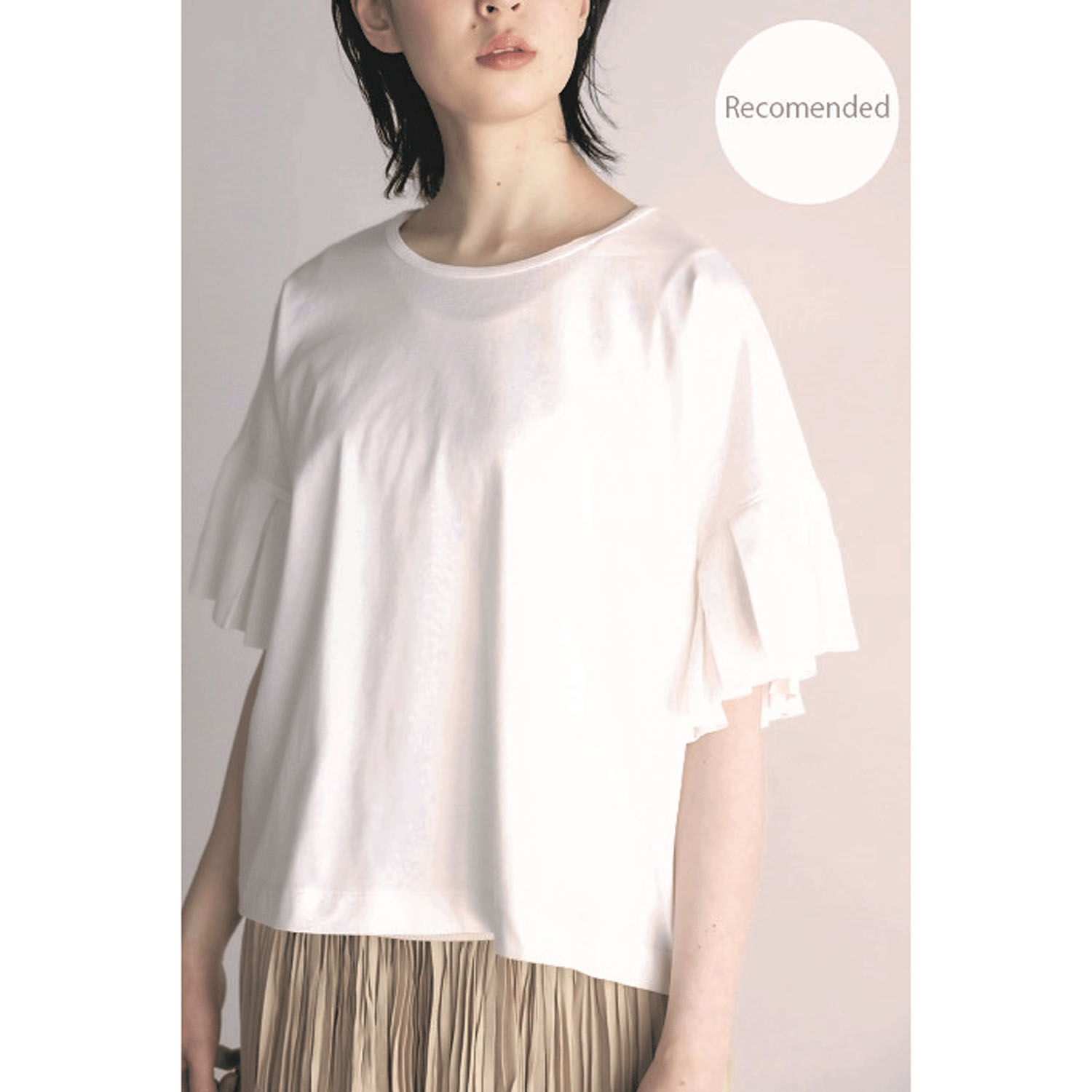 LILASICニットスリーブTシャツ