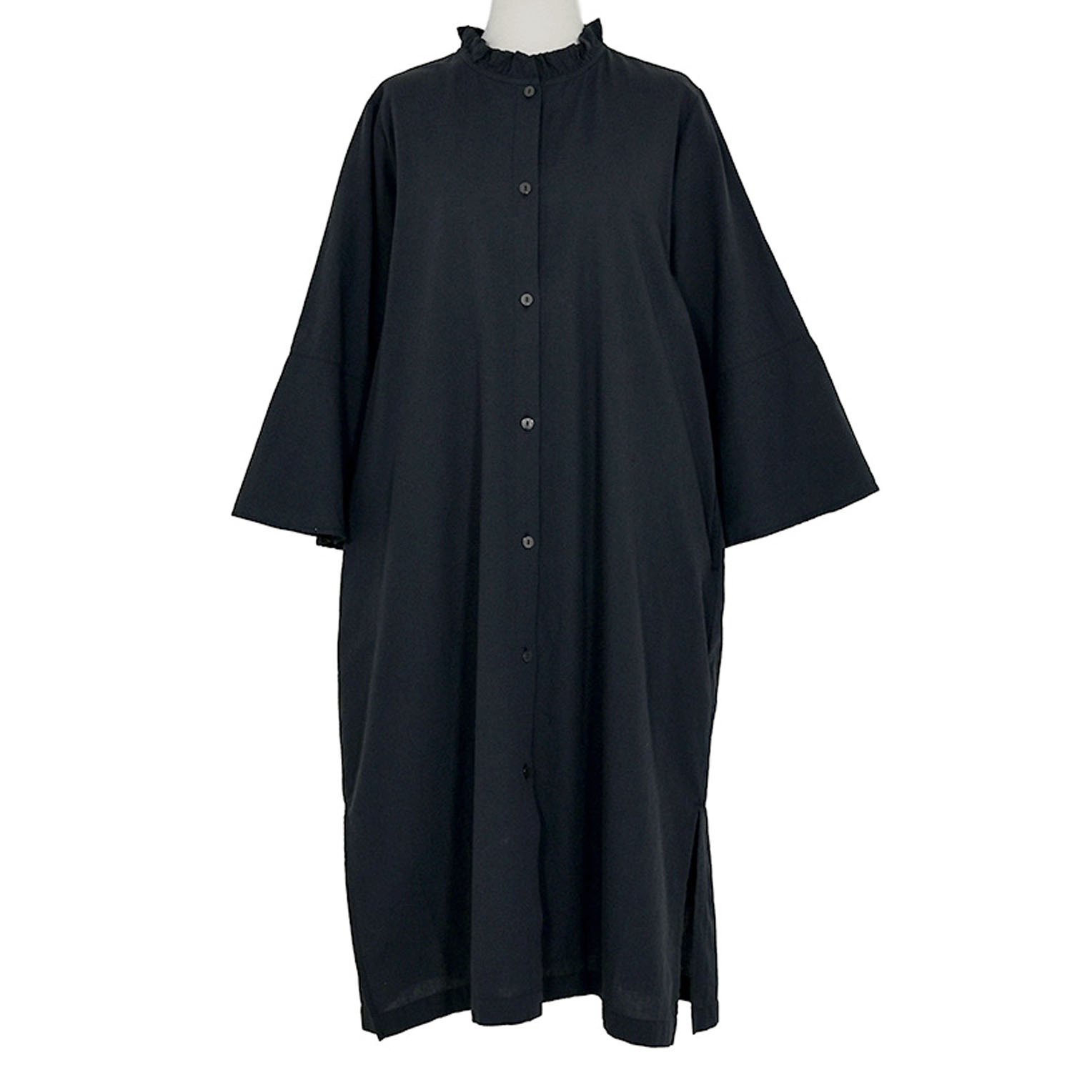 【4月中旬頃入荷予定】LILASIC コットンリネンワンピース - 画像2