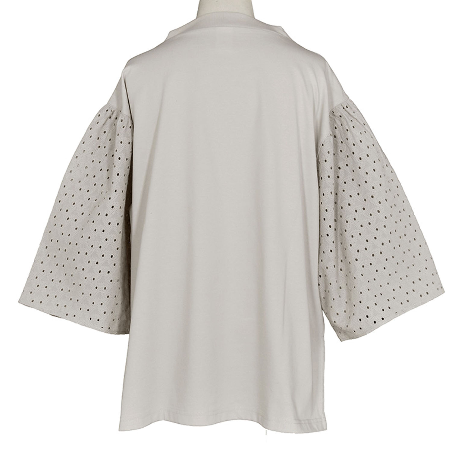 【4月中旬頃入荷予定】LILASIC エンブロイダリースリーブプルオーバー - 画像4