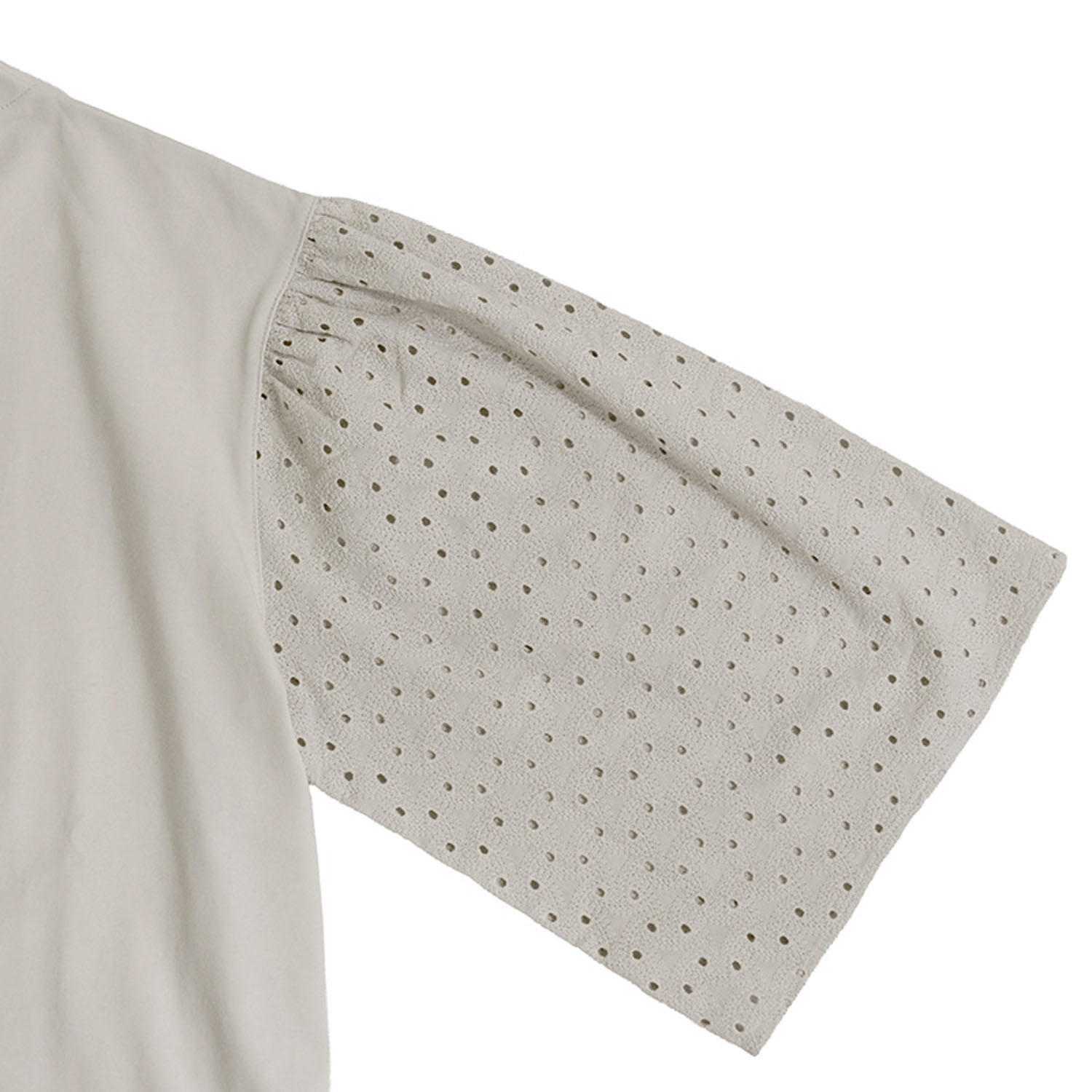 【4月中旬頃入荷予定】LILASIC エンブロイダリースリーブプルオーバー - 画像8