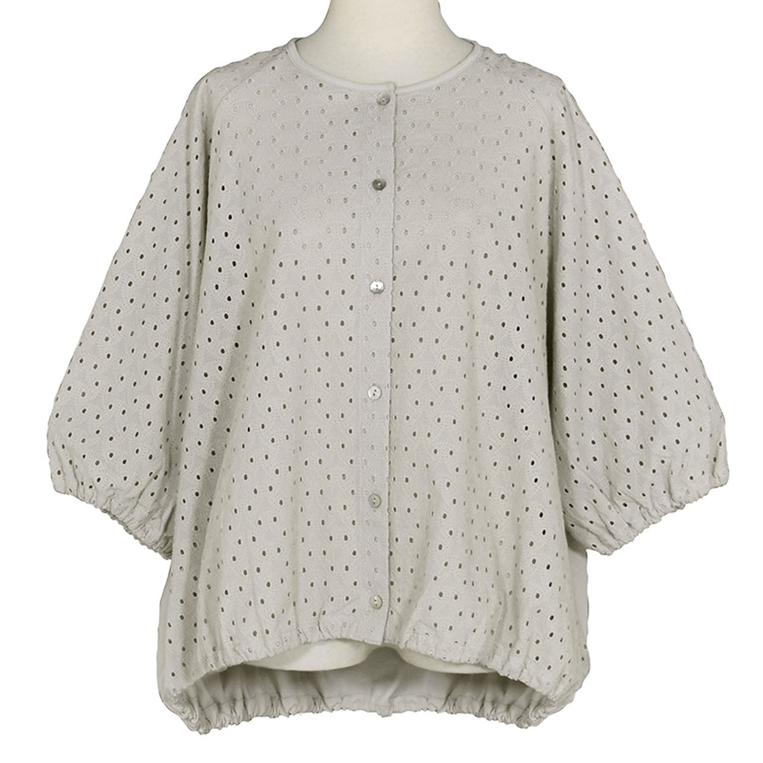 【4月中旬頃入荷予定】LILASIC エンブロイダリーカーディガン - 画像3