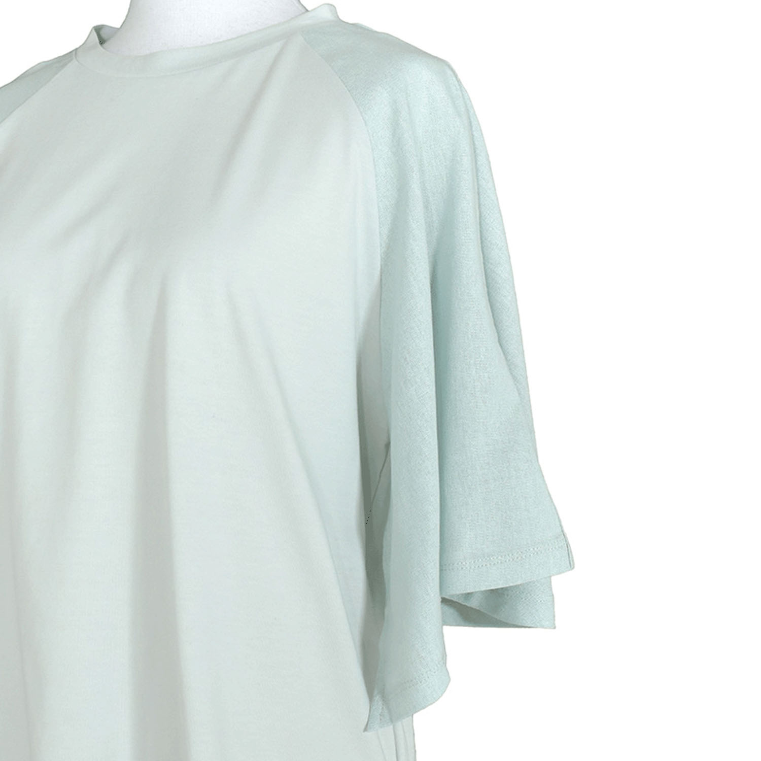 LILASIC 布帛コンビフレアスリーブTシャツ - 画像9