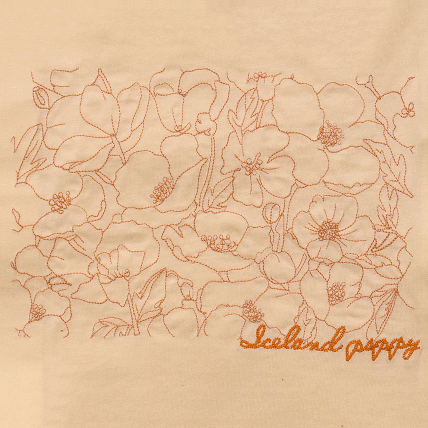 【4月中旬頃入荷予定】LILASIC フラワーエンブロイダリーTシャツ - 画像7