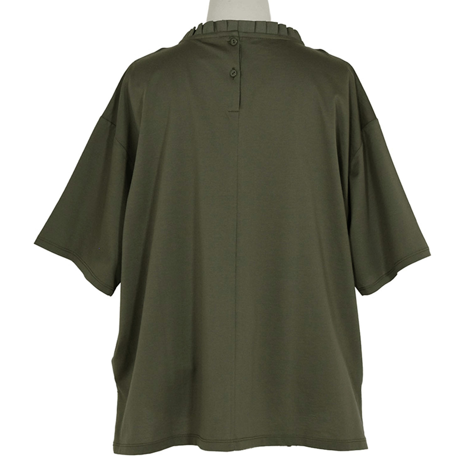 LILASIC シルケット天竺フリルカラーTシャツ - 画像12