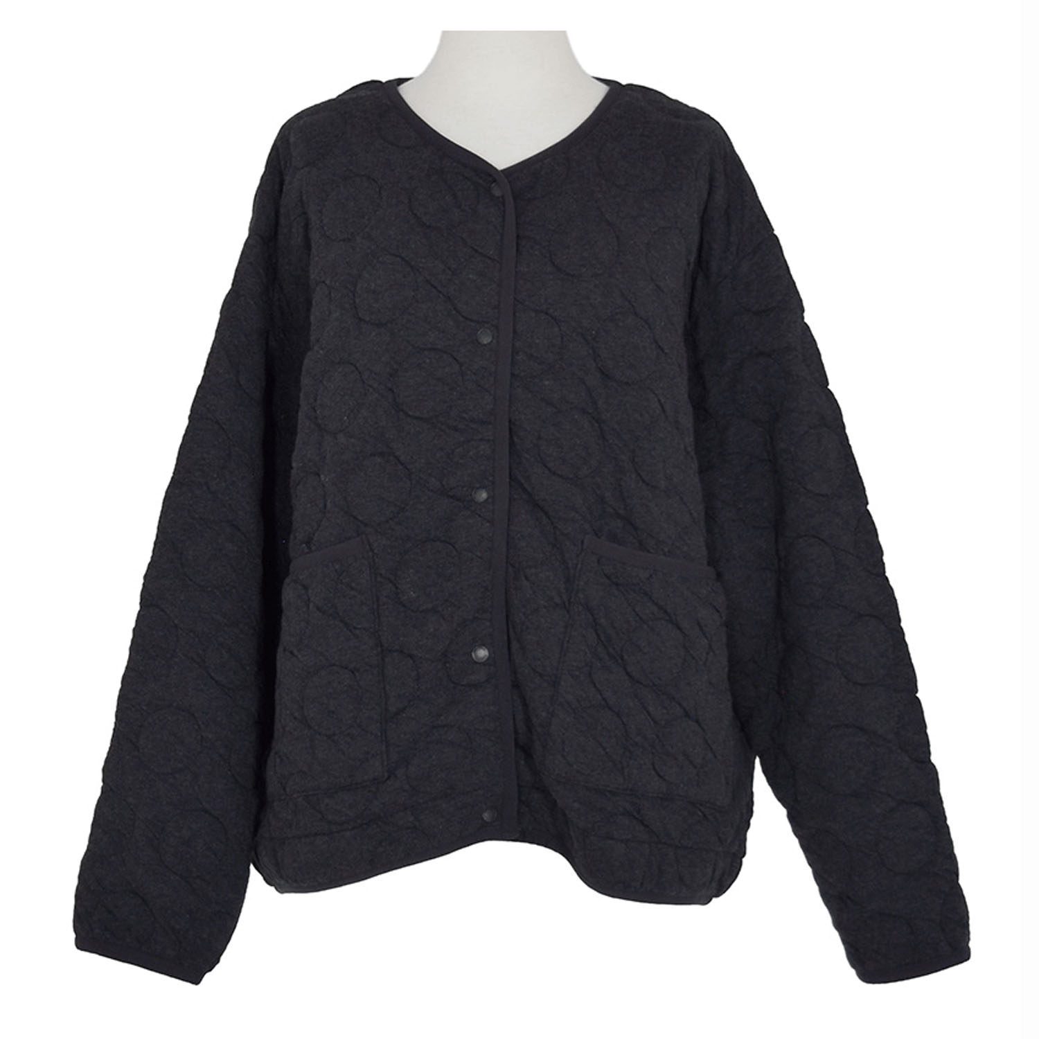 LILASIC フクレドットカーディガン - 画像3