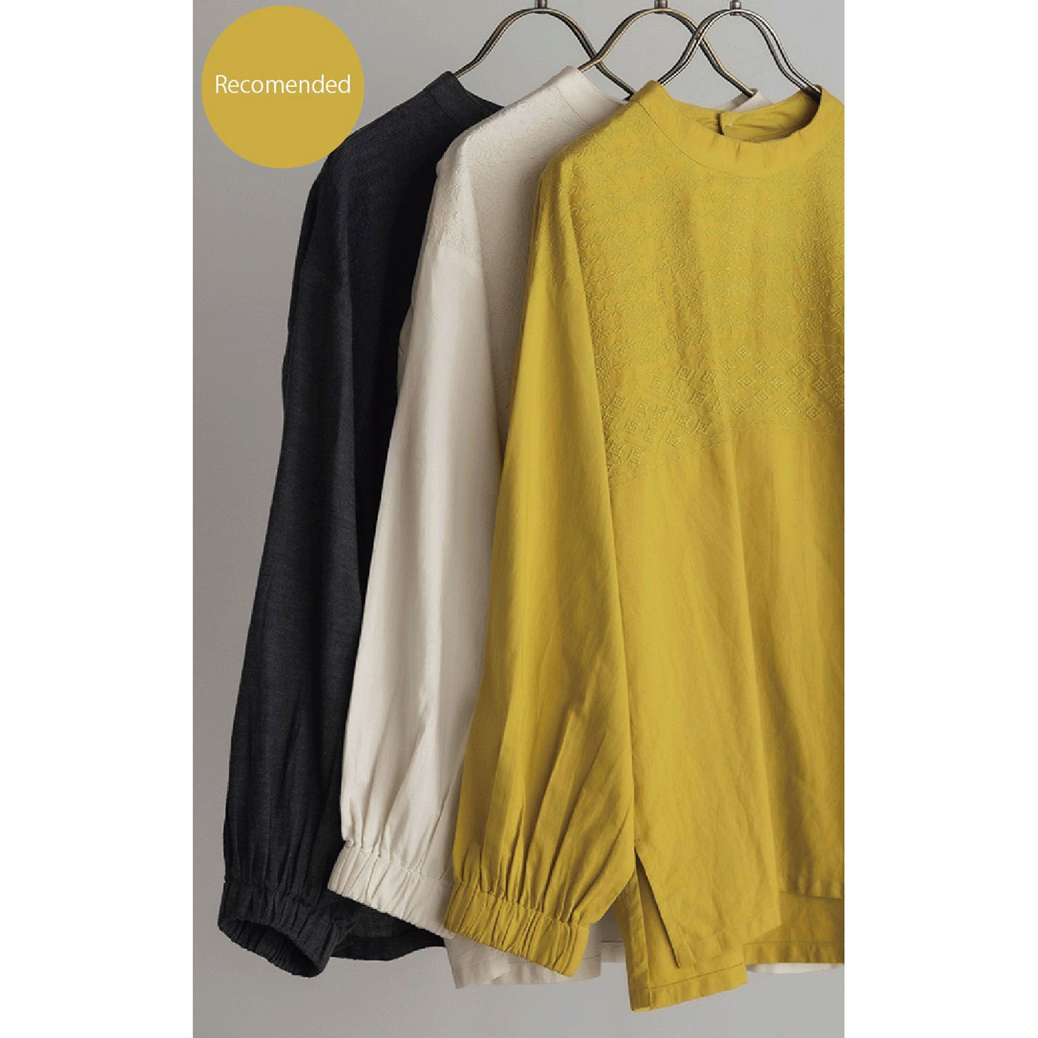 LILASIC 刺しゅうプルオーバー - 画像2