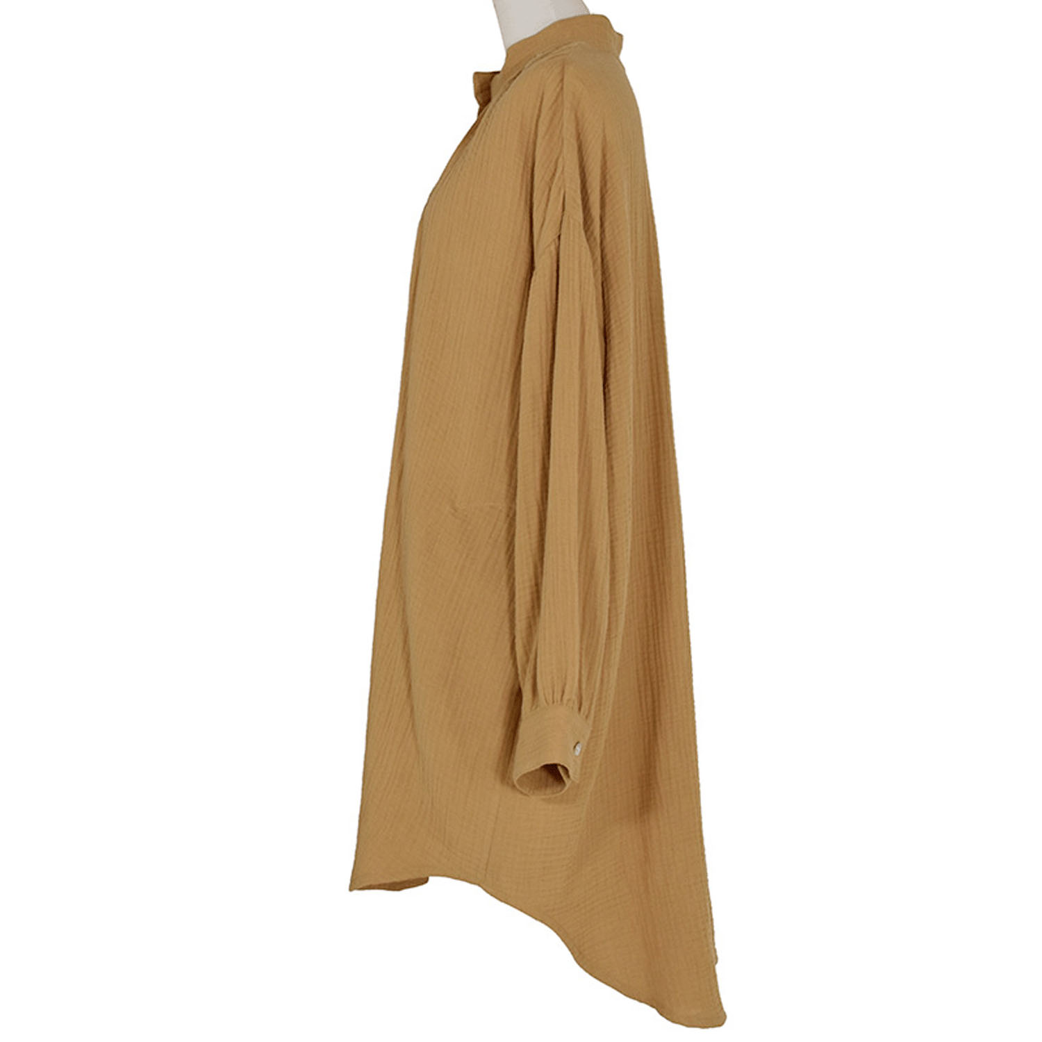 LILASIC ダブルガーゼロングシャツ - 画像8