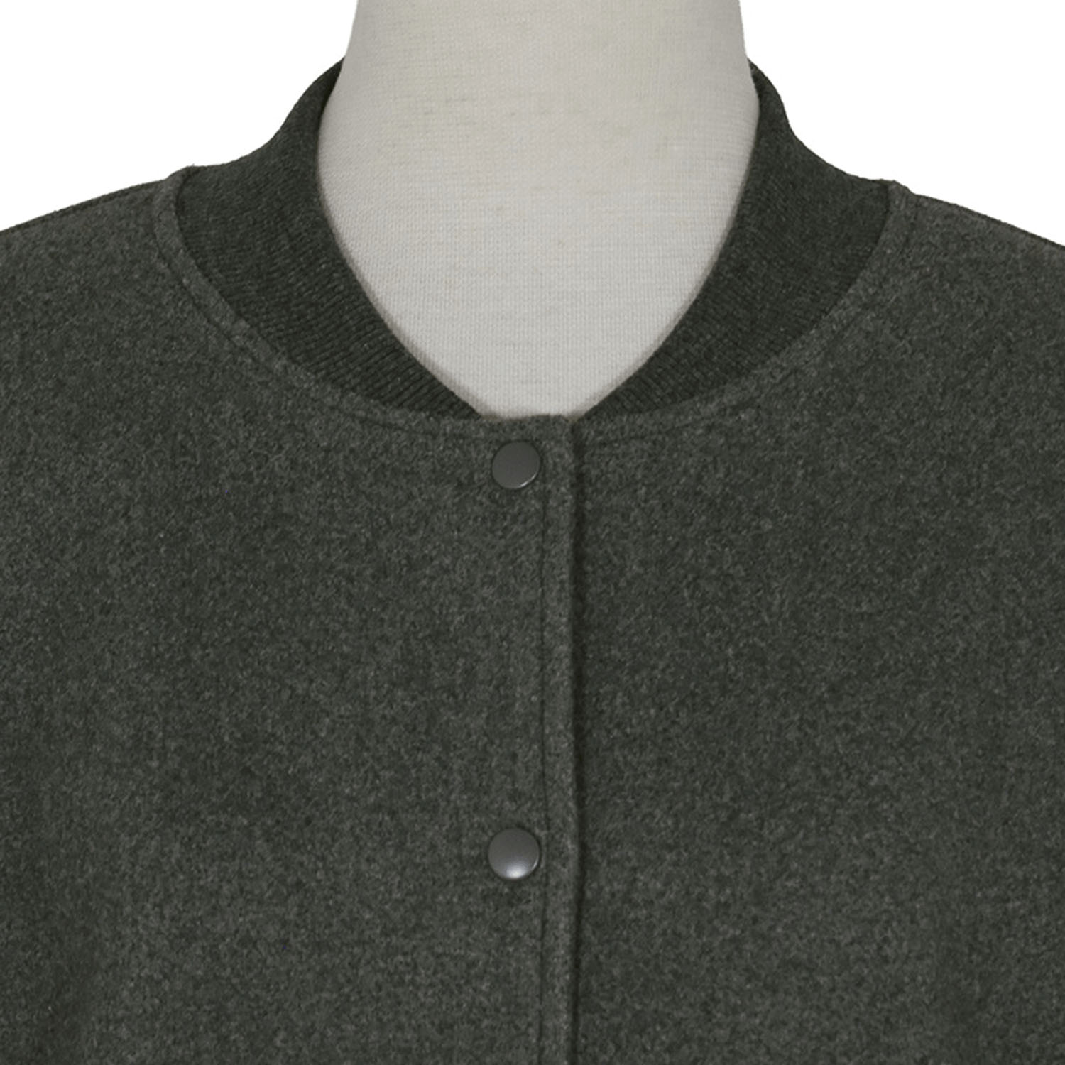 LILASIC ソフトメルトンリブブルゾン - 画像10