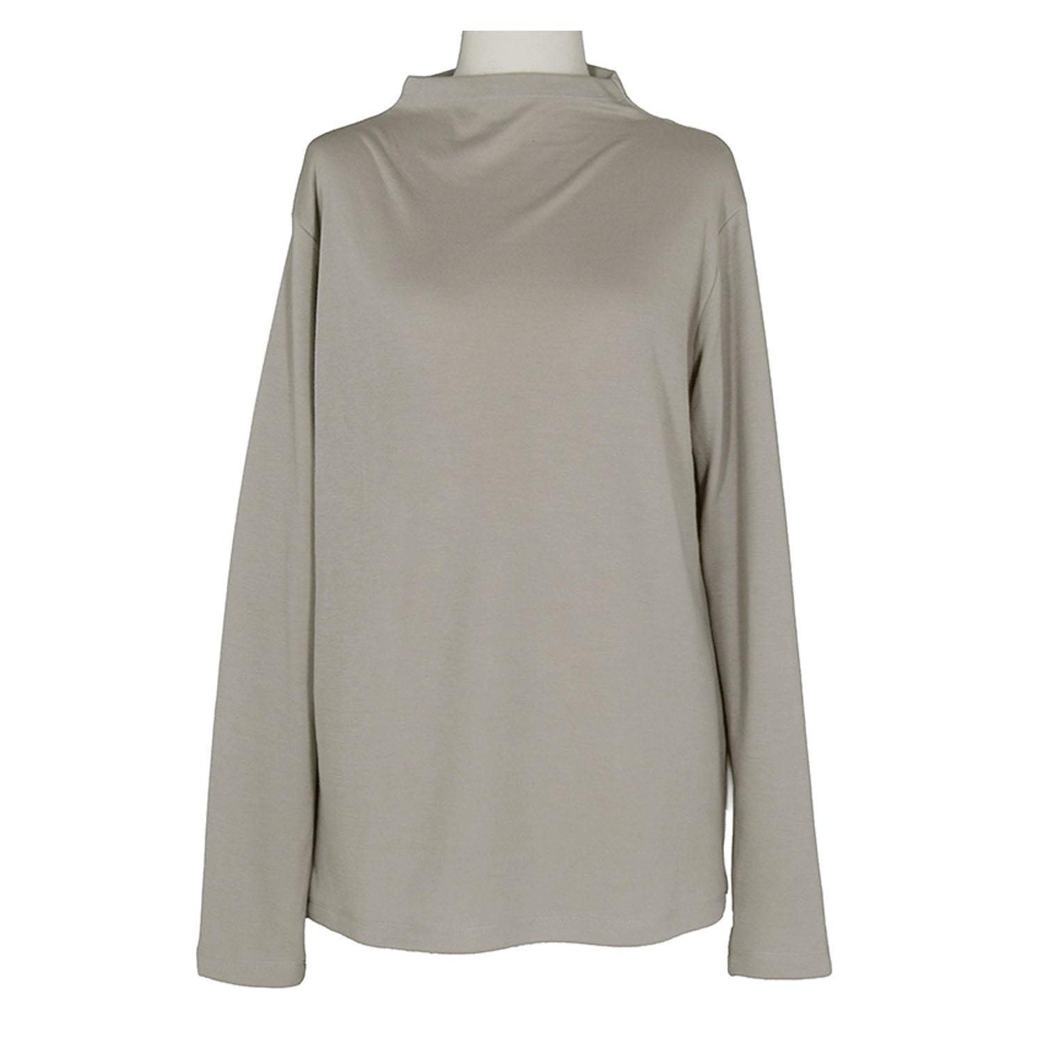 LILASIC 接結天竺ボトルネックプルオーバー - 画像3