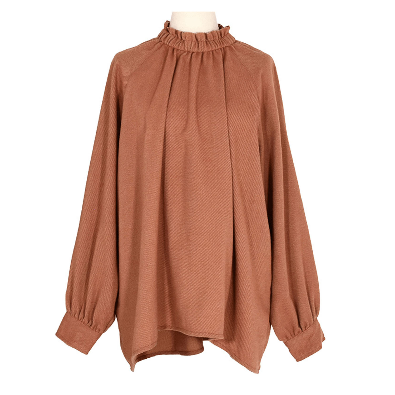 LILASIC ギャザー カラーフリルプルオーバー - 画像5