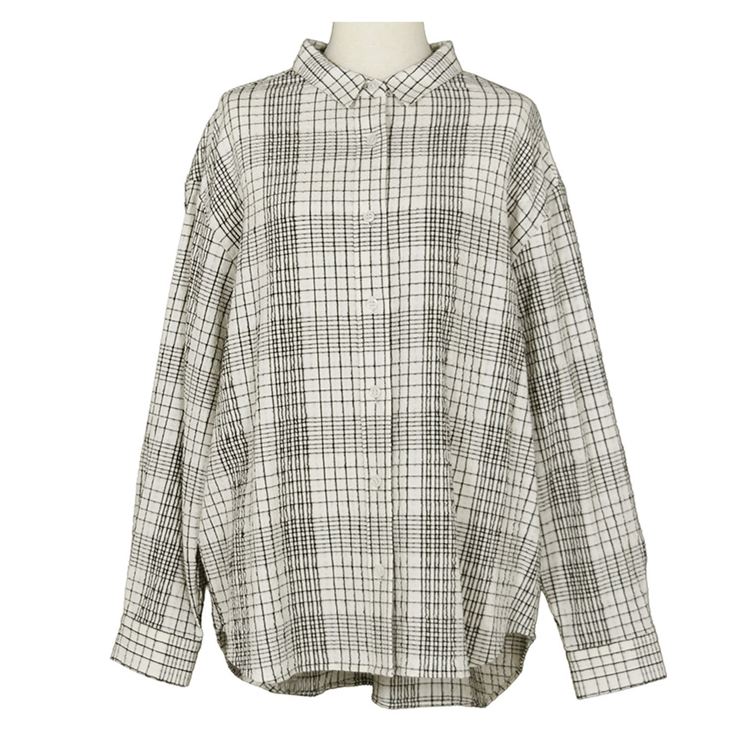 LILASIC コットンシャーリングブラウス - 画像2