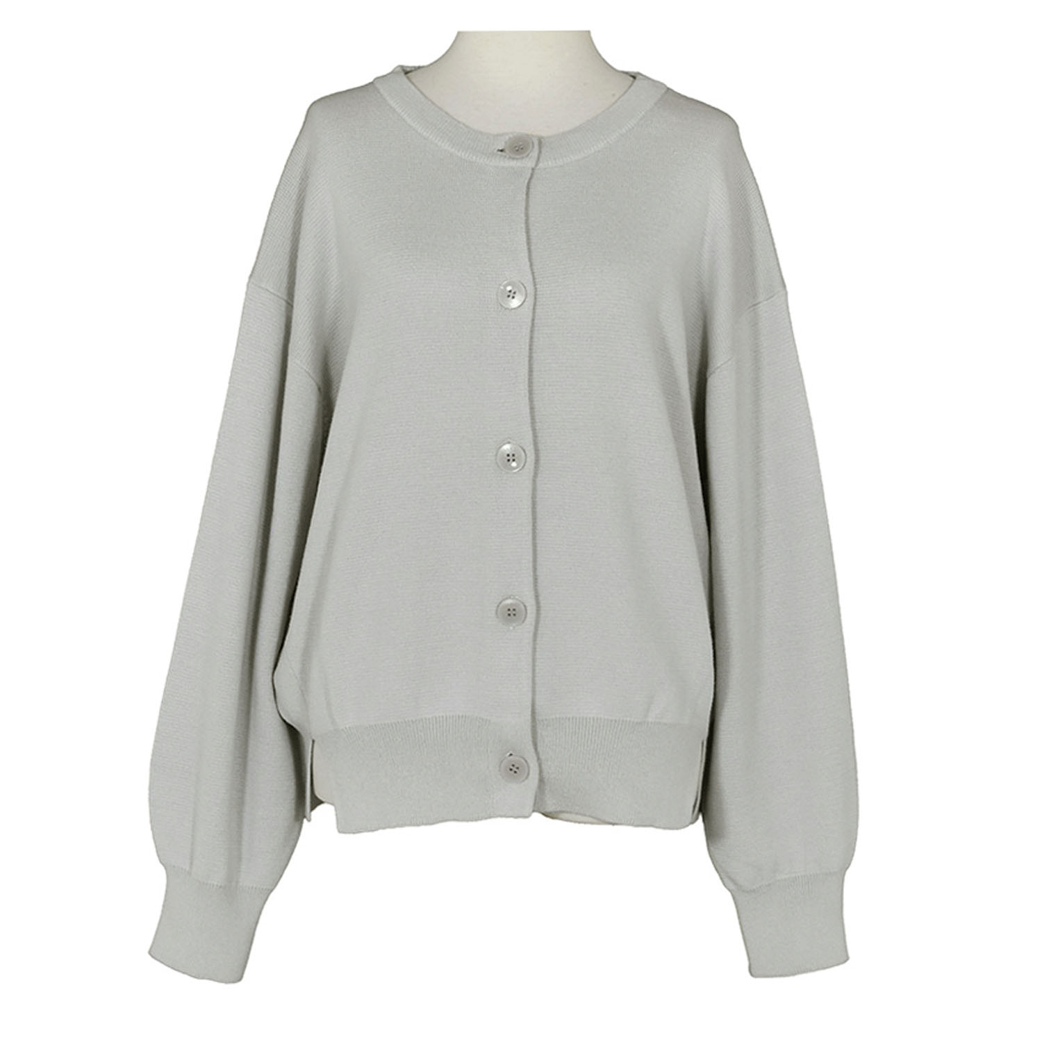 LILASIC ミラノリブニットカーディガン - 画像2