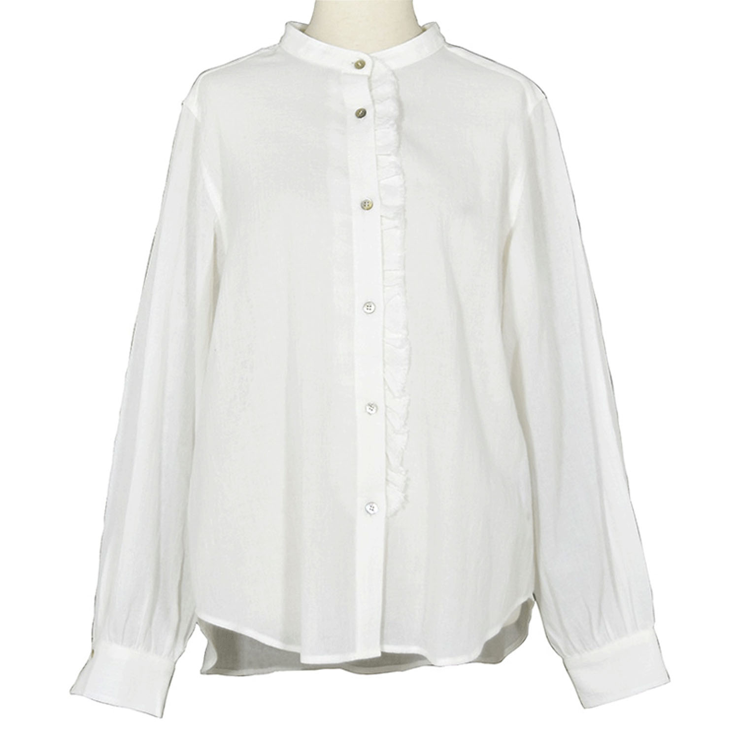 LILASIC フロントフリルデタッチャブルシャツ - 画像15