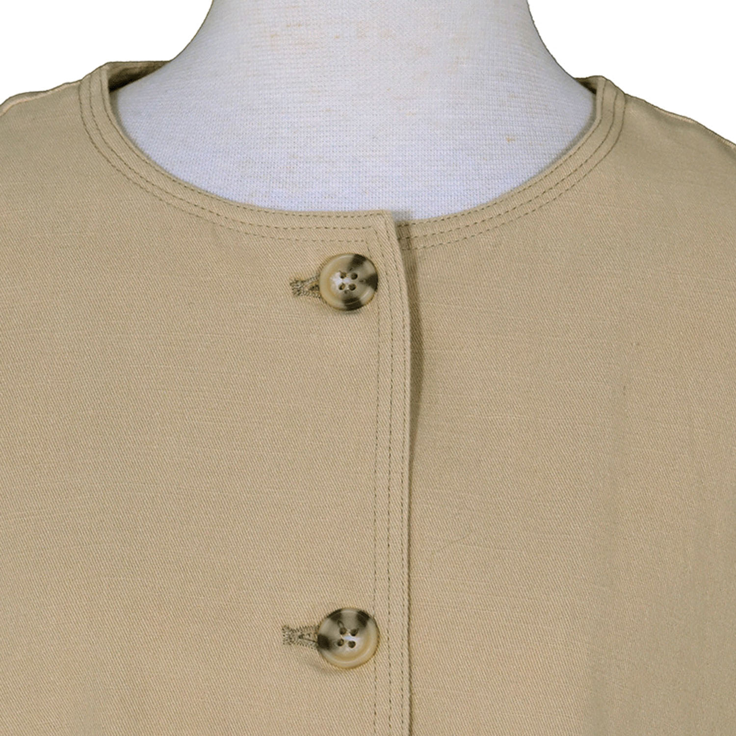 【2月中旬頃入荷予定】LILASIC スラブツイルノーカラーコート - 画像11