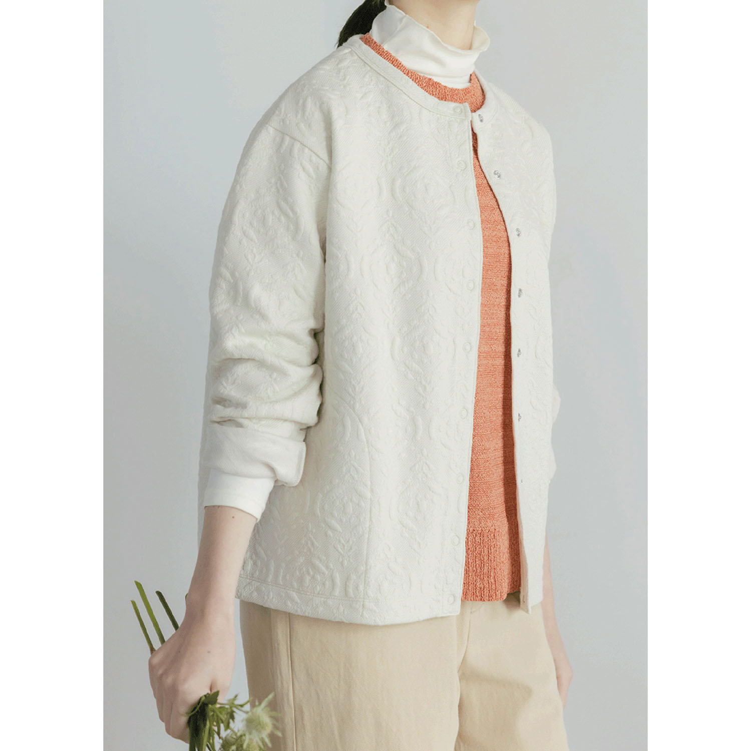 LILASIC ミックスヤーンベスト - 画像7