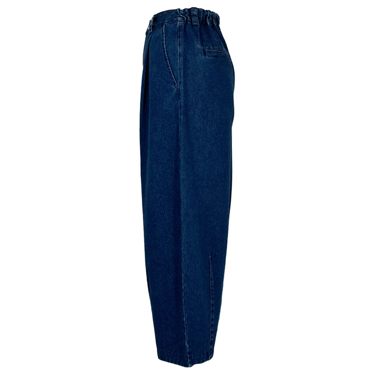 LILASIC コットンデニムバレルパンツ - 画像7