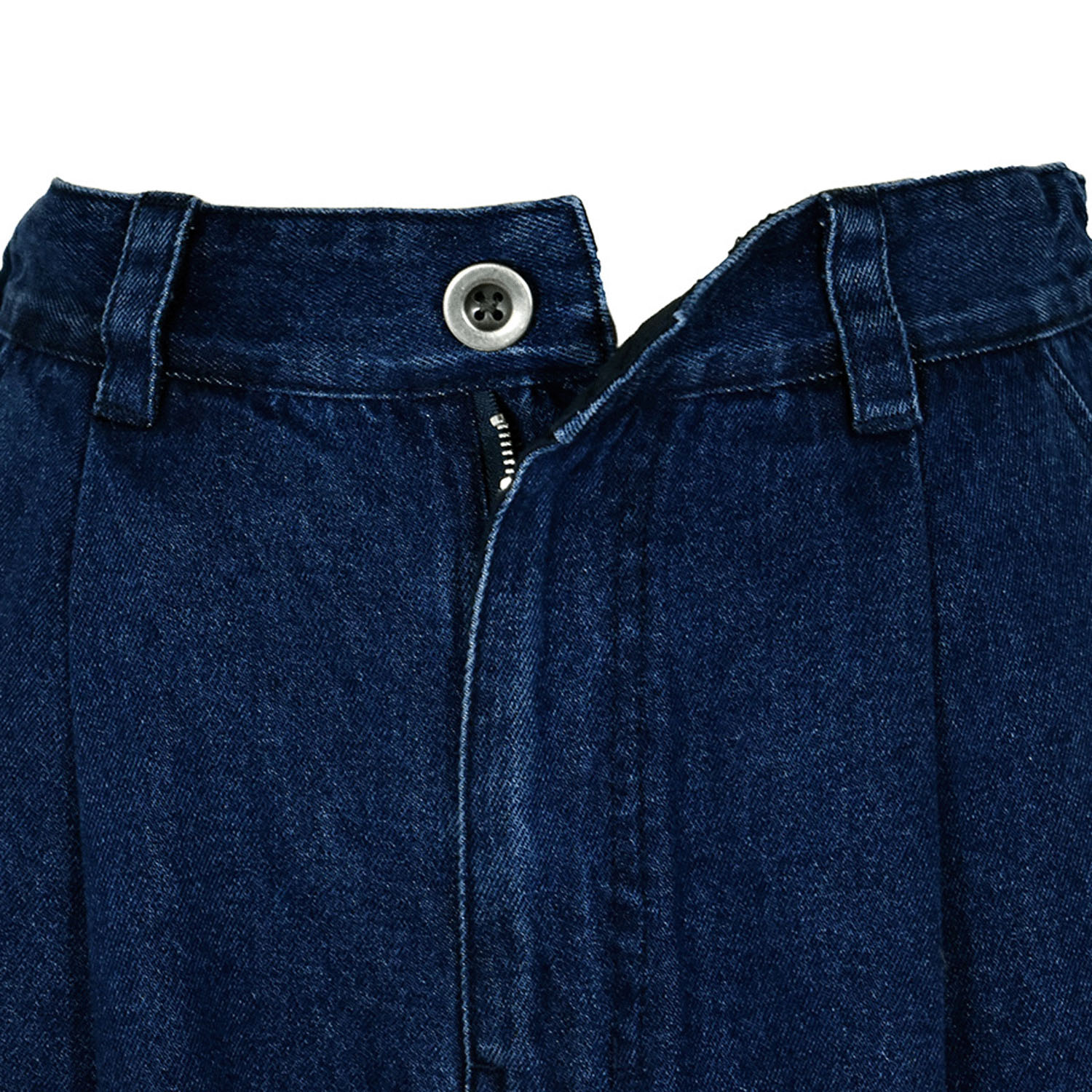 LILASIC コットンデニムバレルパンツ - 画像9