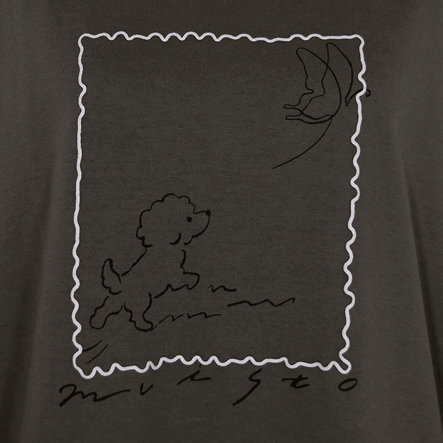 Keitto フォトフレームプリントプルオーバー - 画像2