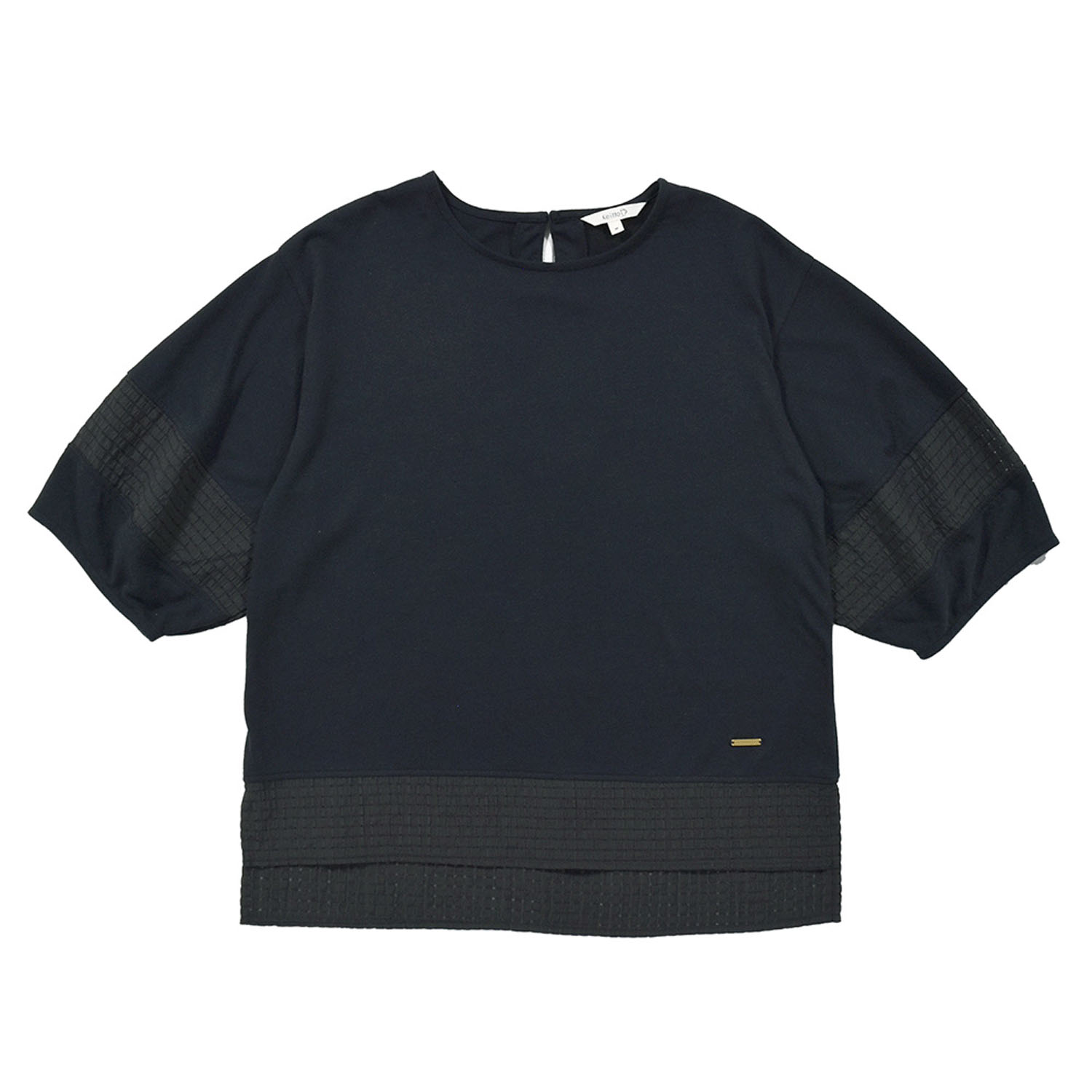 Keitto 布帛切り替えランタンスリーブカットプルオーバー - 画像7