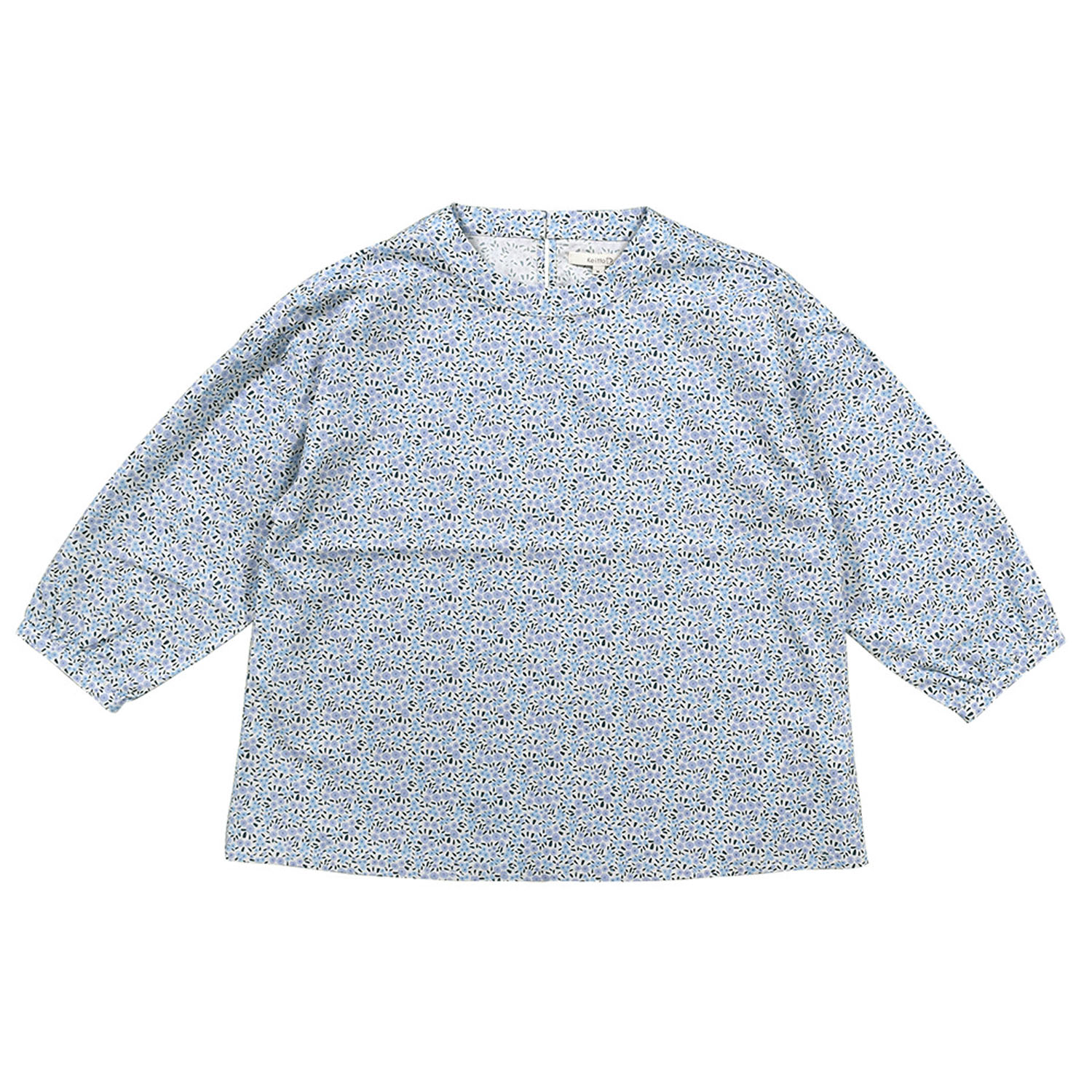 【動画あり】Keitto ネモフィラプリントプルオーバー - 画像5