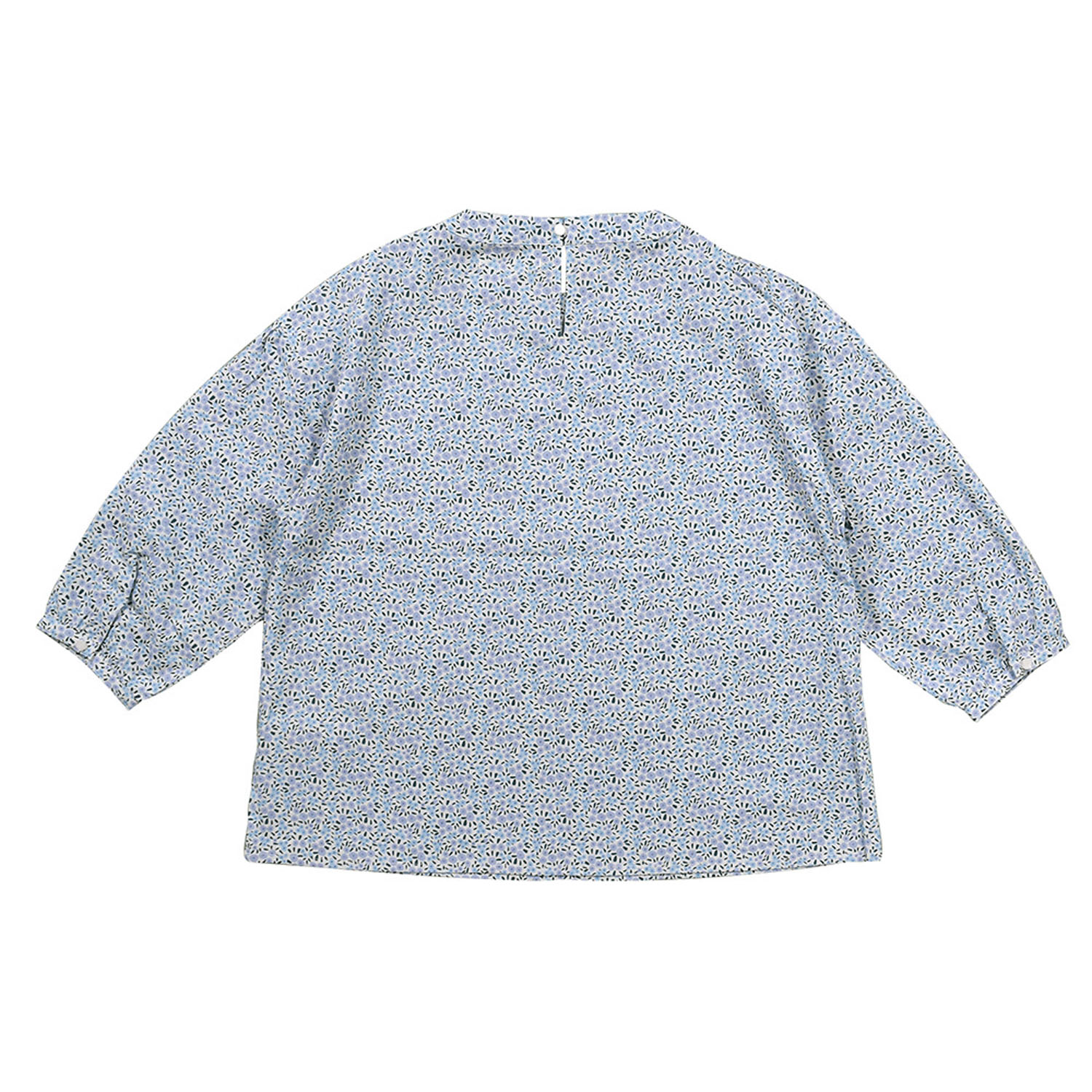 【動画あり】Keitto ネモフィラプリントプルオーバー - 画像6