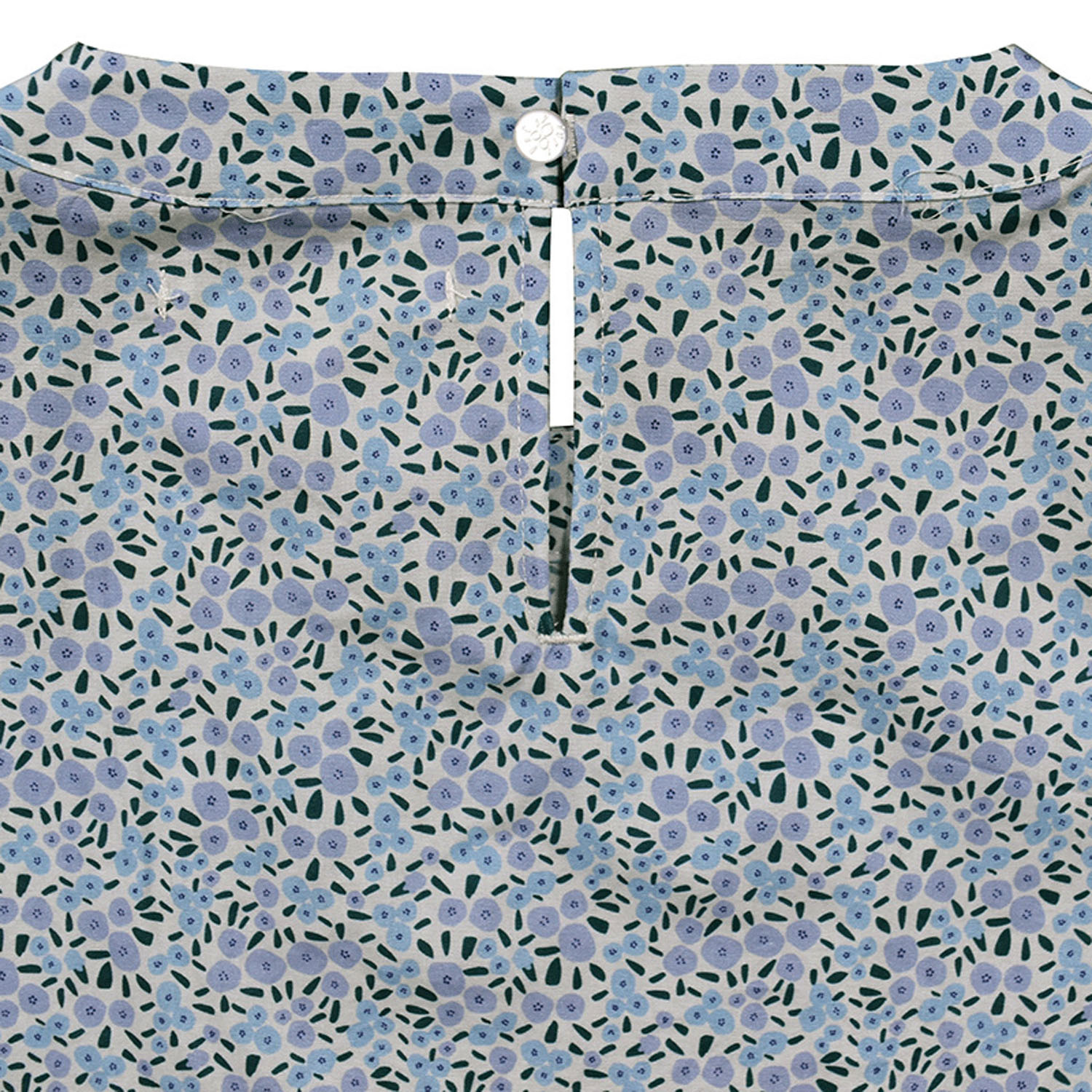 【動画あり】Keitto ネモフィラプリントプルオーバー - 画像9