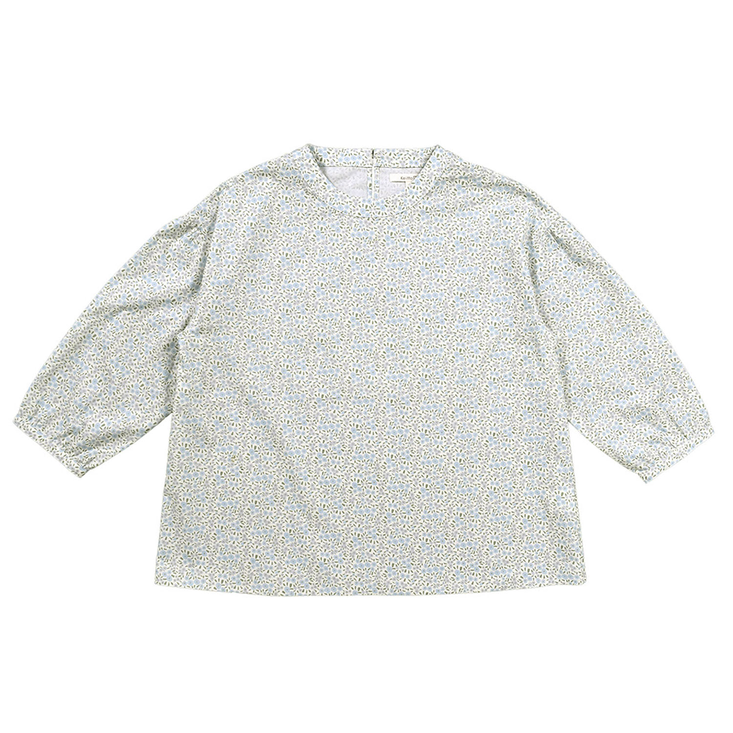 【動画あり】Keitto ネモフィラプリントプルオーバー - 画像1